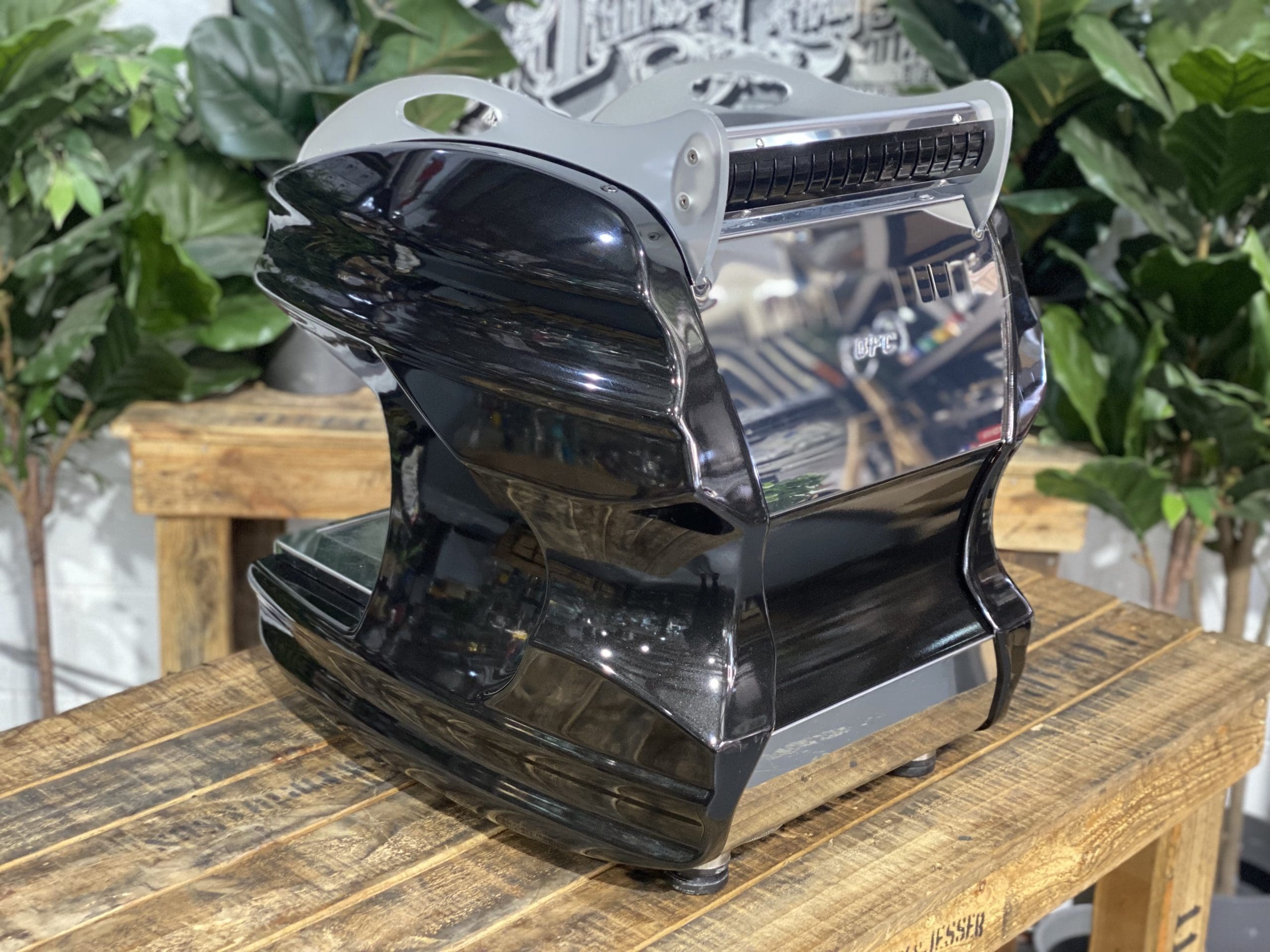 BFC Lira 1 Group Black Espresso Coffee Machine - 35809