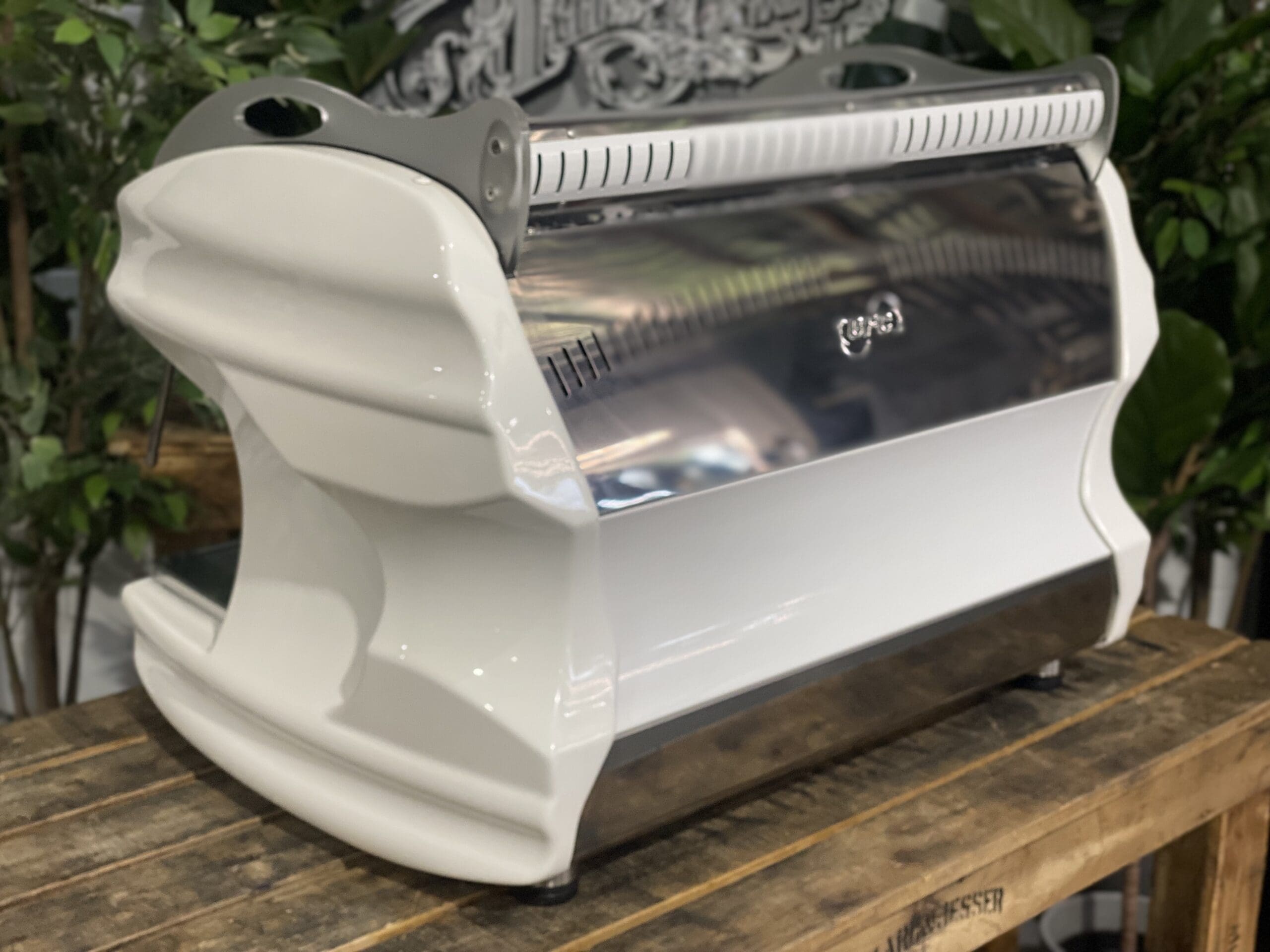 BFC Lira 2 Group White Espresso Coffee Machine - 15166