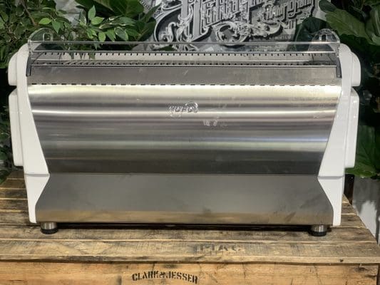 BFC Lira 3 Group White Espresso Coffee Machine - 7408