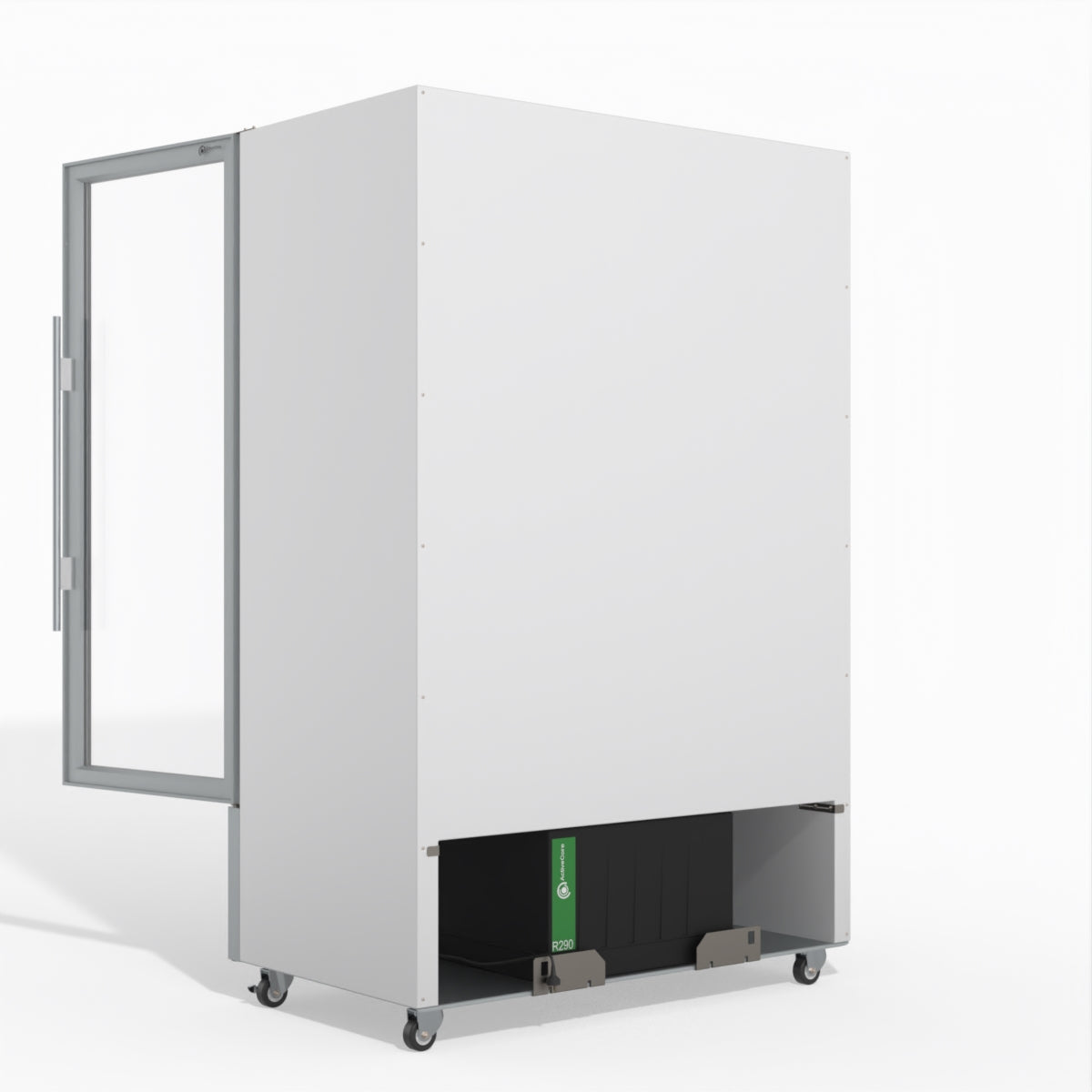 Skope BME1200N-A 2 Glass Door Display or Storage Fridge 1079L - White - BME1200N-A