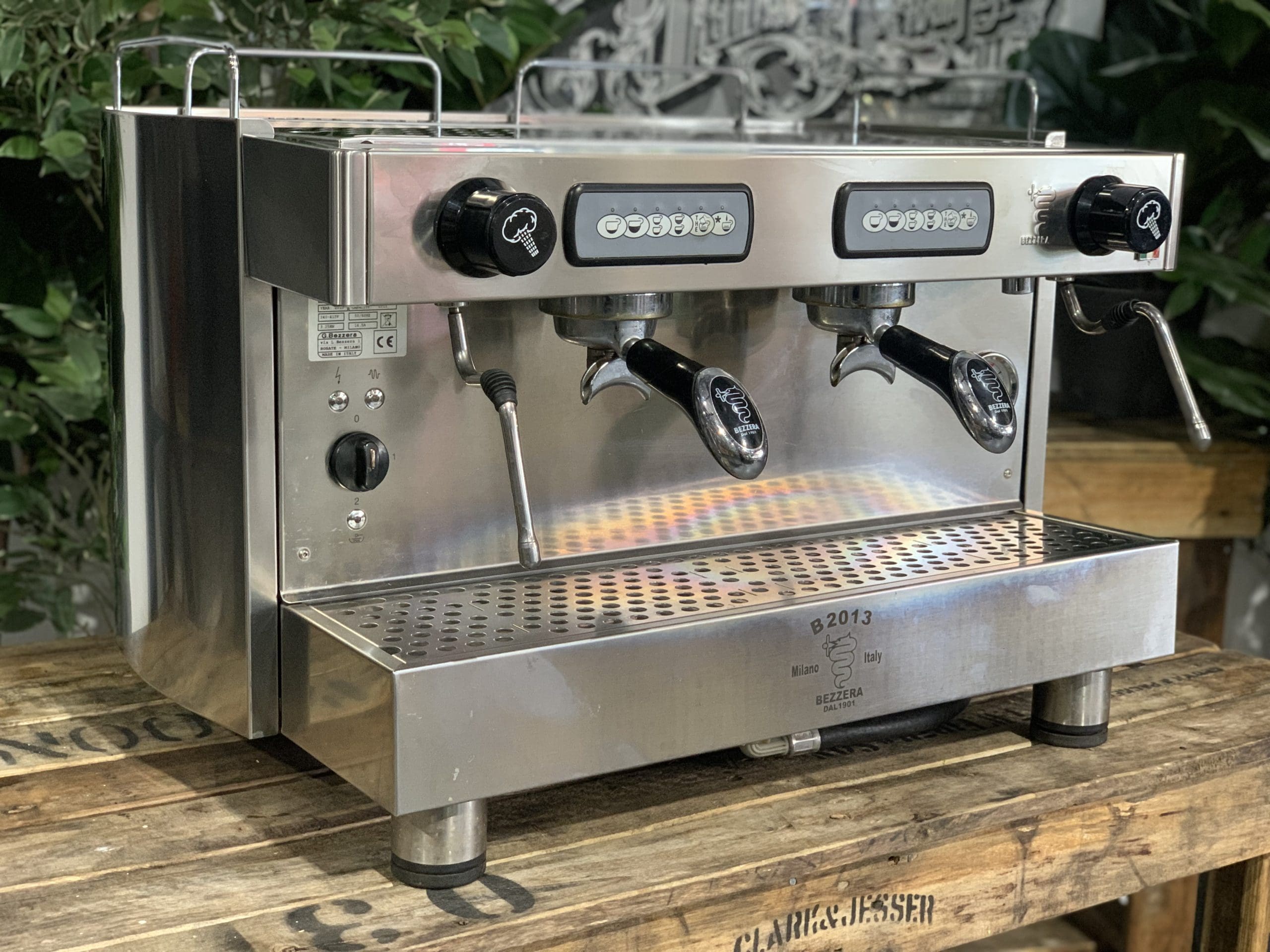 Bezerra B2013 2 Group Stainless Espresso Coffee Machine - 28937