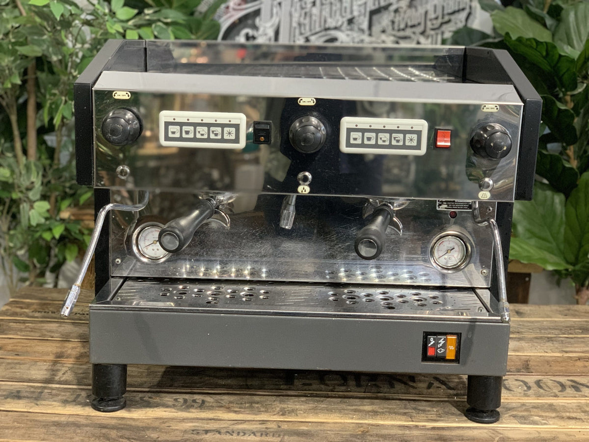 Boema Deluxe D-V215A Low Cup - - 2 Group Commercial Espresso Machine - Commercial - Black