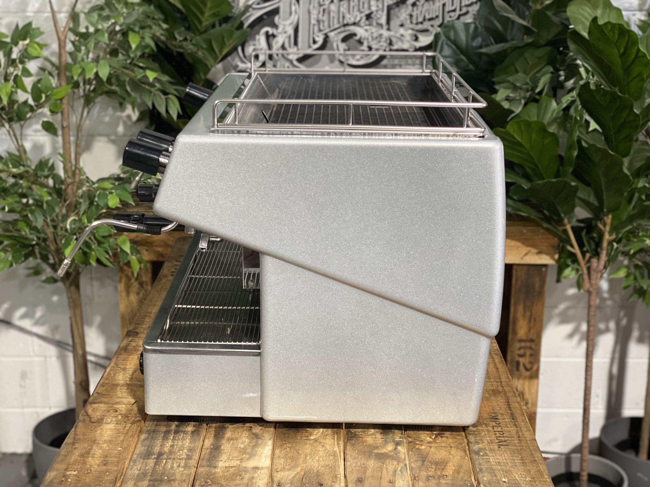 Brasilia REST Digit 2 Group Grey Espresso Coffee Machine - 28946