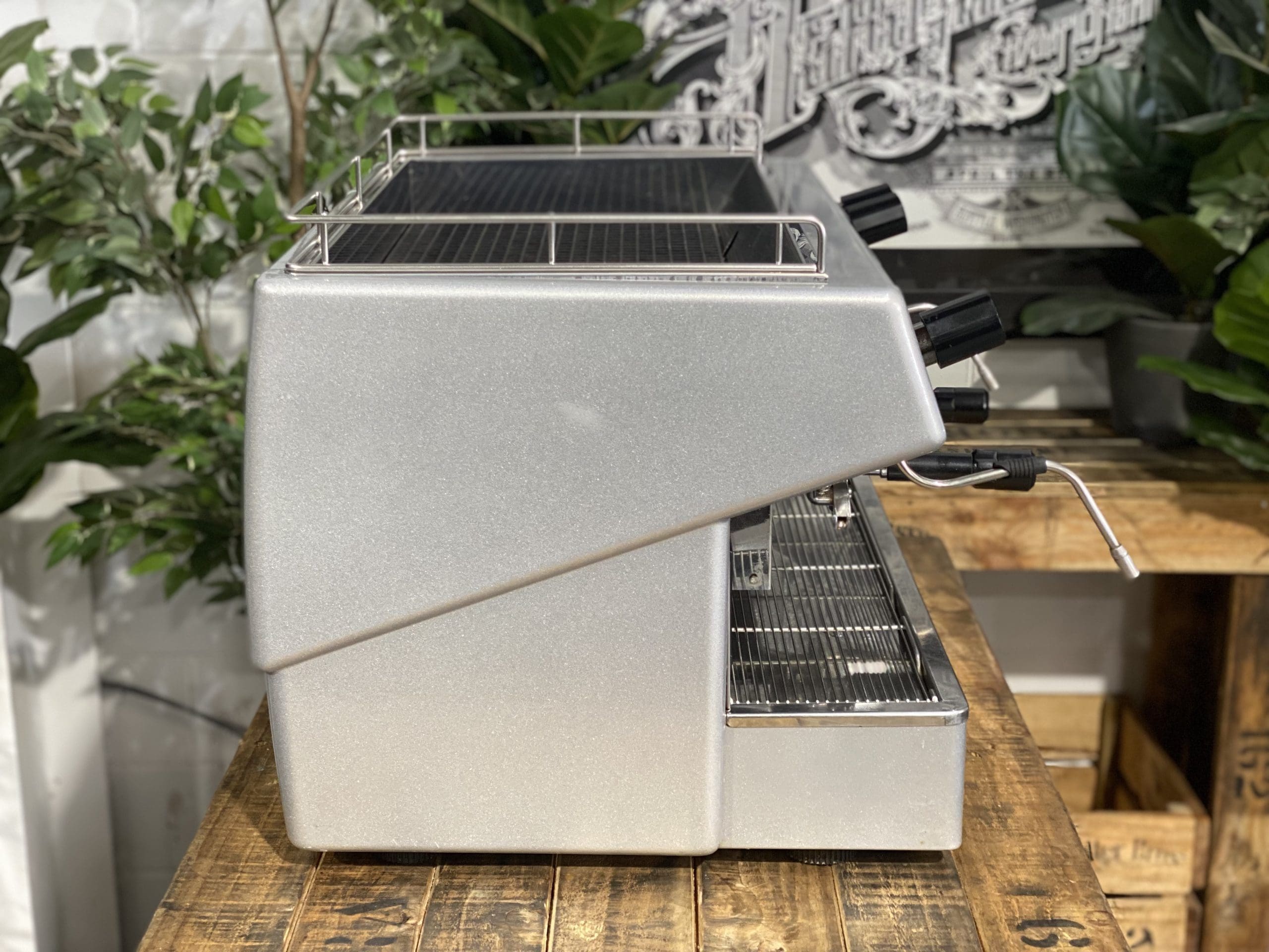 Brasilia REST Digit 2 Group Grey Espresso Coffee Machine - 28946