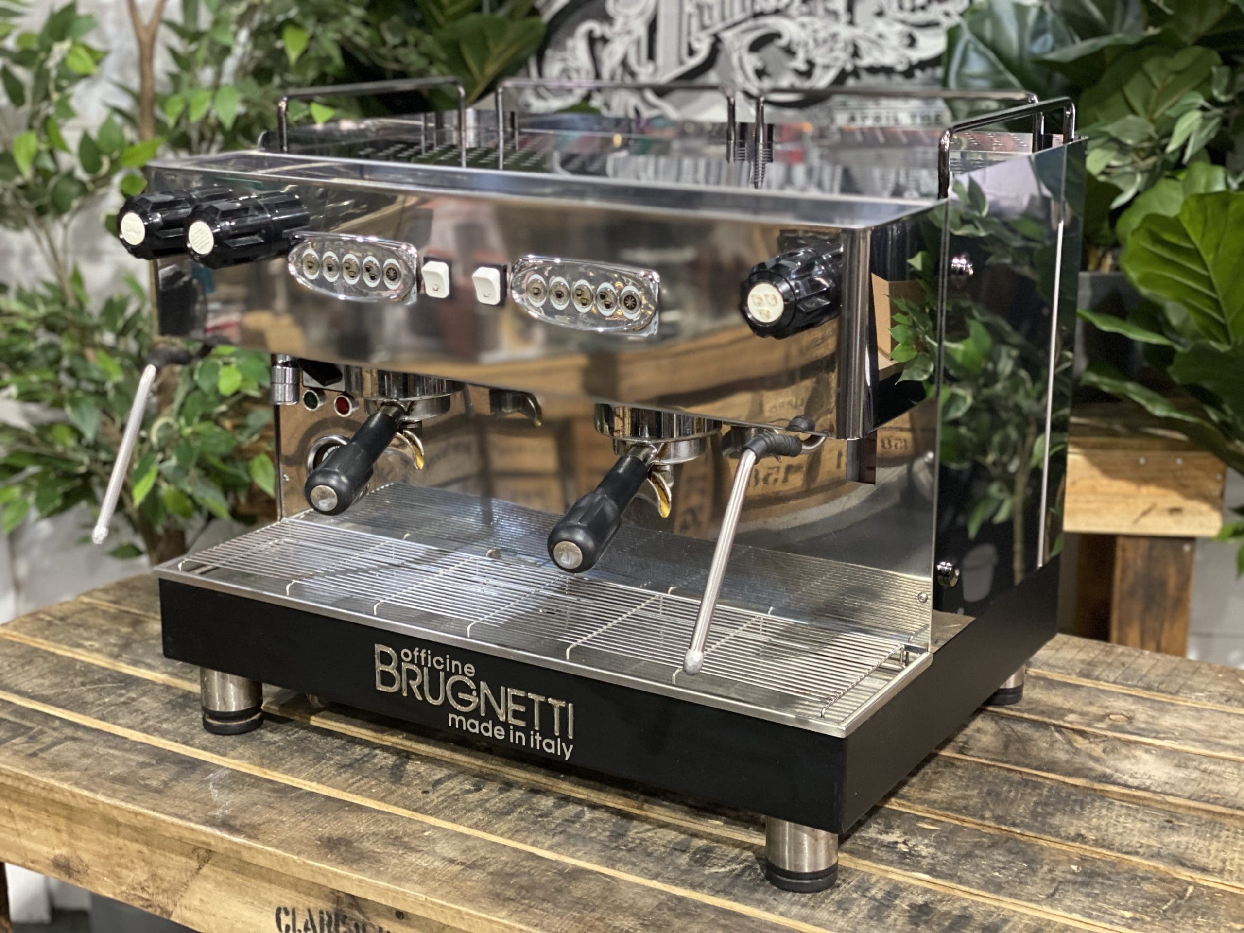 Brugnetti Gamma 2 Group Stainless Espresso Coffee Machine - 28953