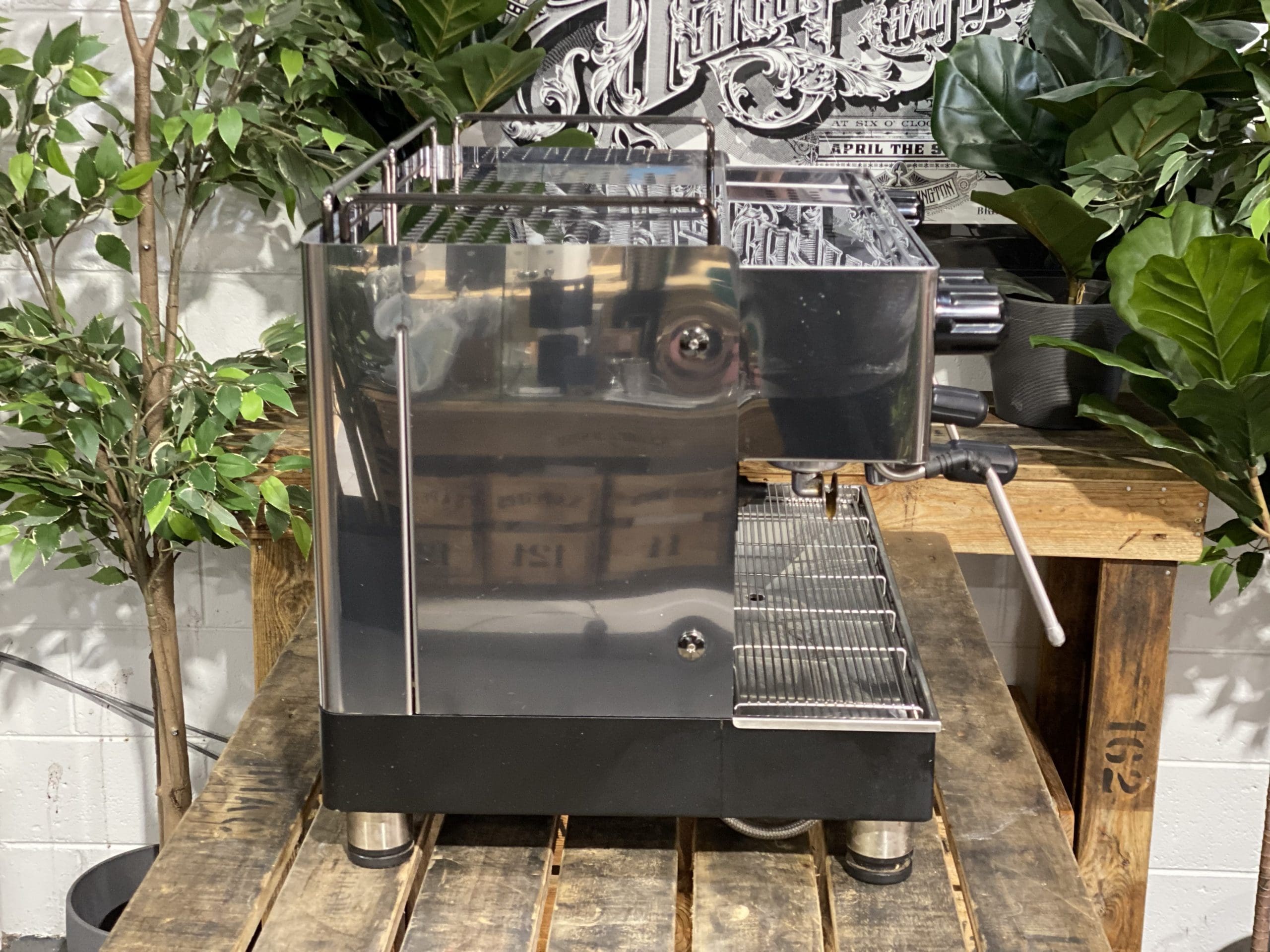 Brugnetti Gamma 2 Group Stainless Espresso Coffee Machine - 28953