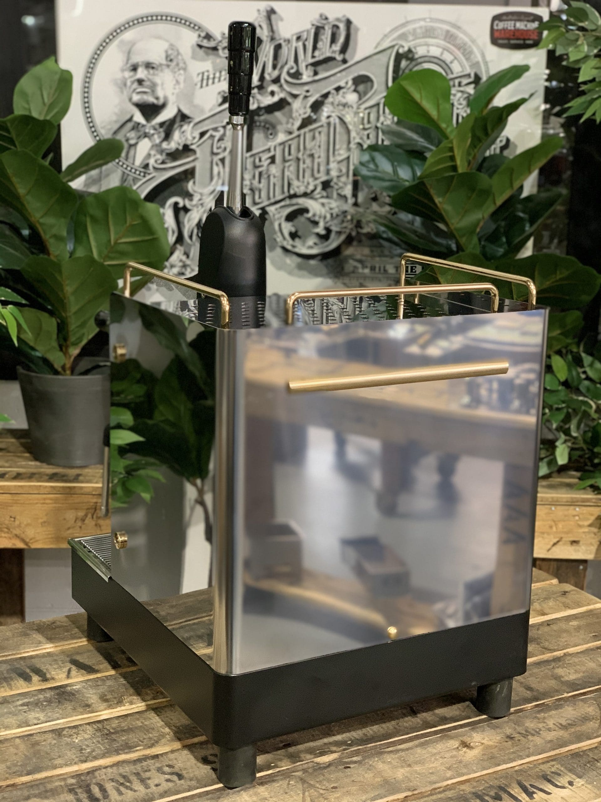 Brugnetti Lever 1 Group Espresso Coffee Machine - 1167