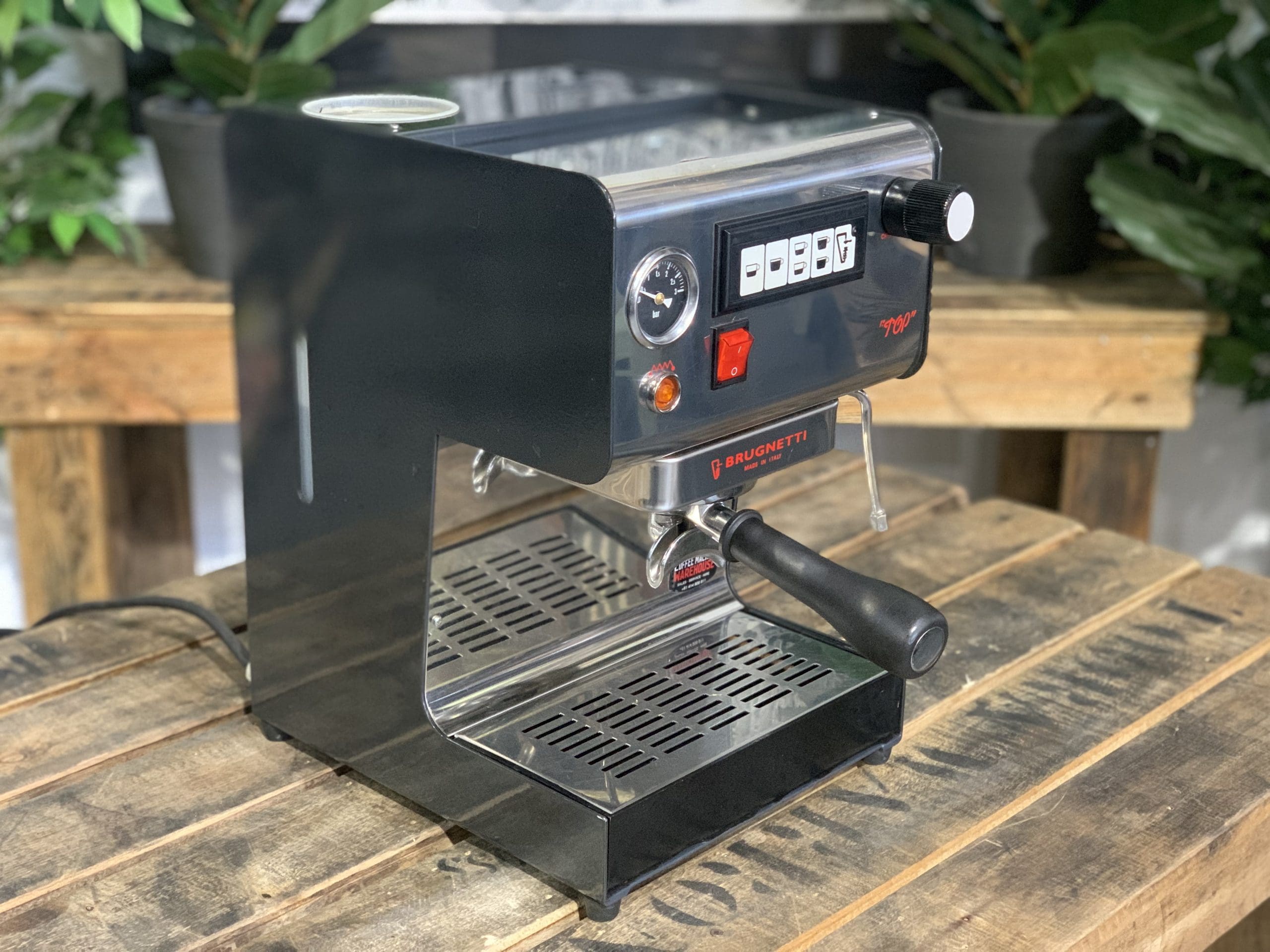 Brugnetti Simona Top 1 Group Stainless Espresso Coffee Machine - 35385