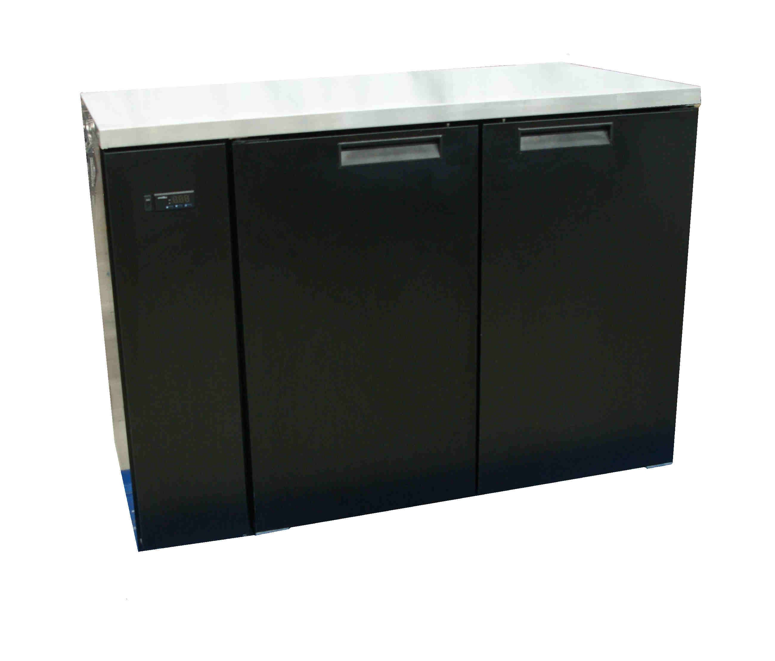 Williams Cameo - Two Door Black Colorbond Remote Back Bar Counter Display Refrigerator HC2RSB