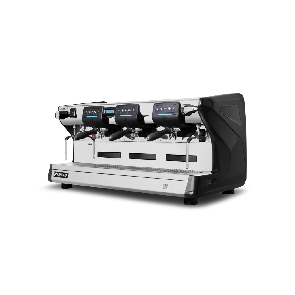 Rancilio Classe 7 USB Tall iSteam - - 3 Group Commercial Espresso Machine - Commercial - Anthracite Black