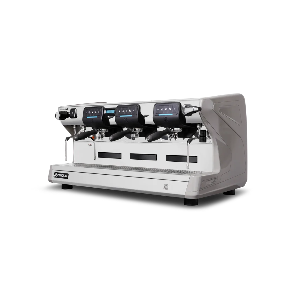 Rancilio Classe 7 USB Tall - - 3 Group Commercial Espresso Machine - Commercial - Stone Grey