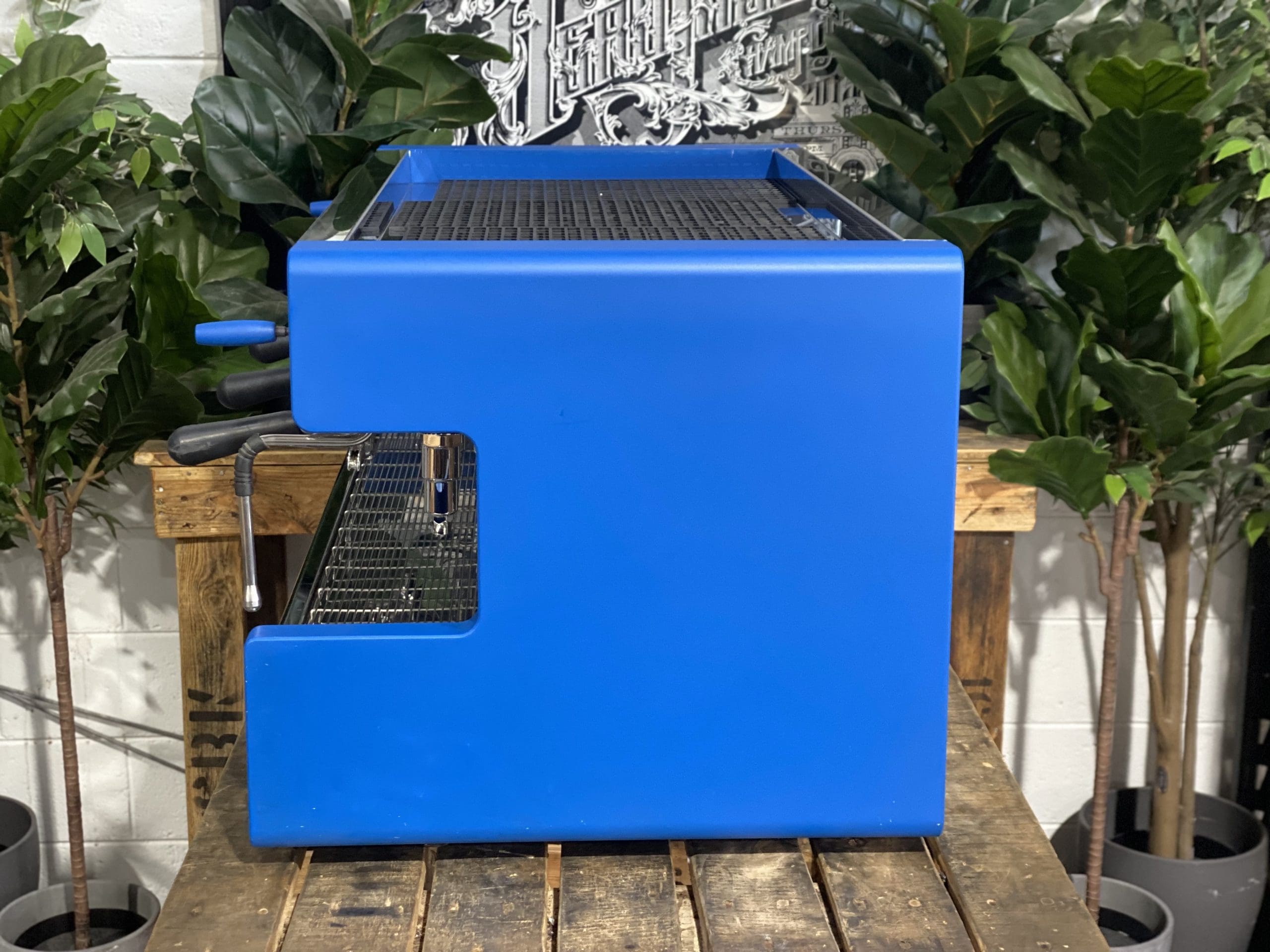 CIME CO-05 3 Group Blue Espresso Coffee Machine - 34429