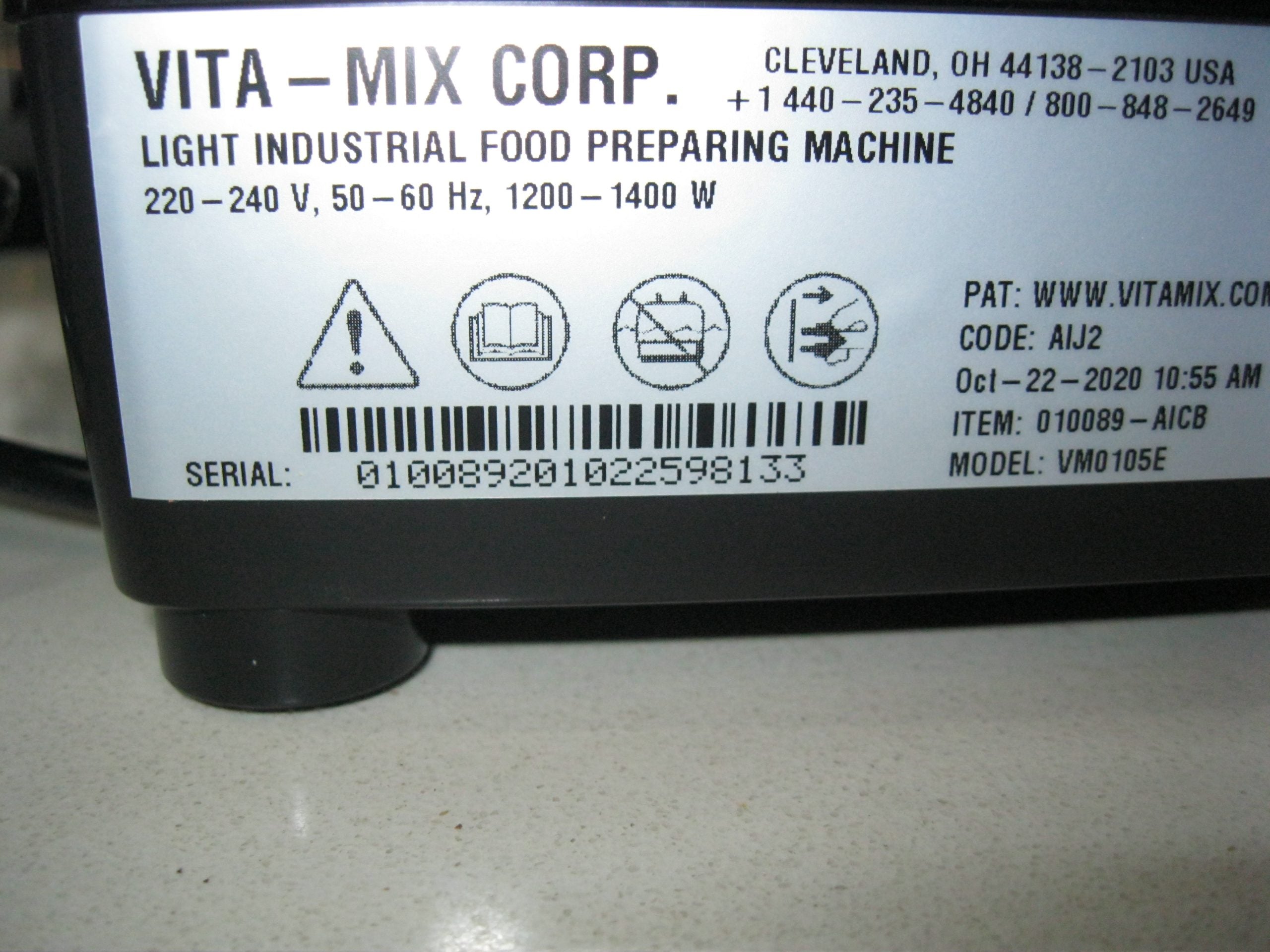 Vitamix – Vita Prep 3 (CL-VM10089-8133