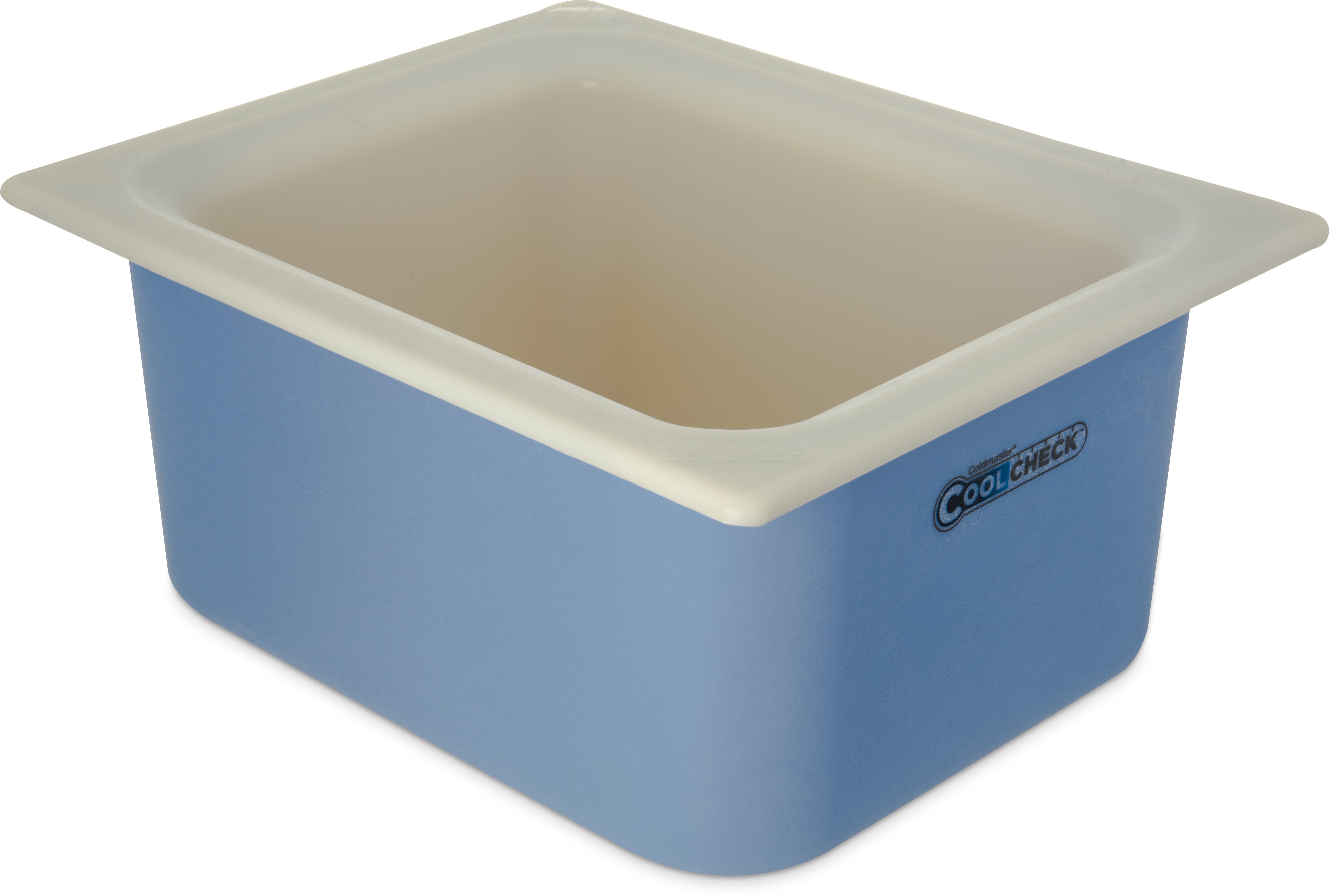 Carlisle Coldmaster® CoolCheck Food Pan 1/2 Size 263mm x 323mm x 153mm - CM1101C1402