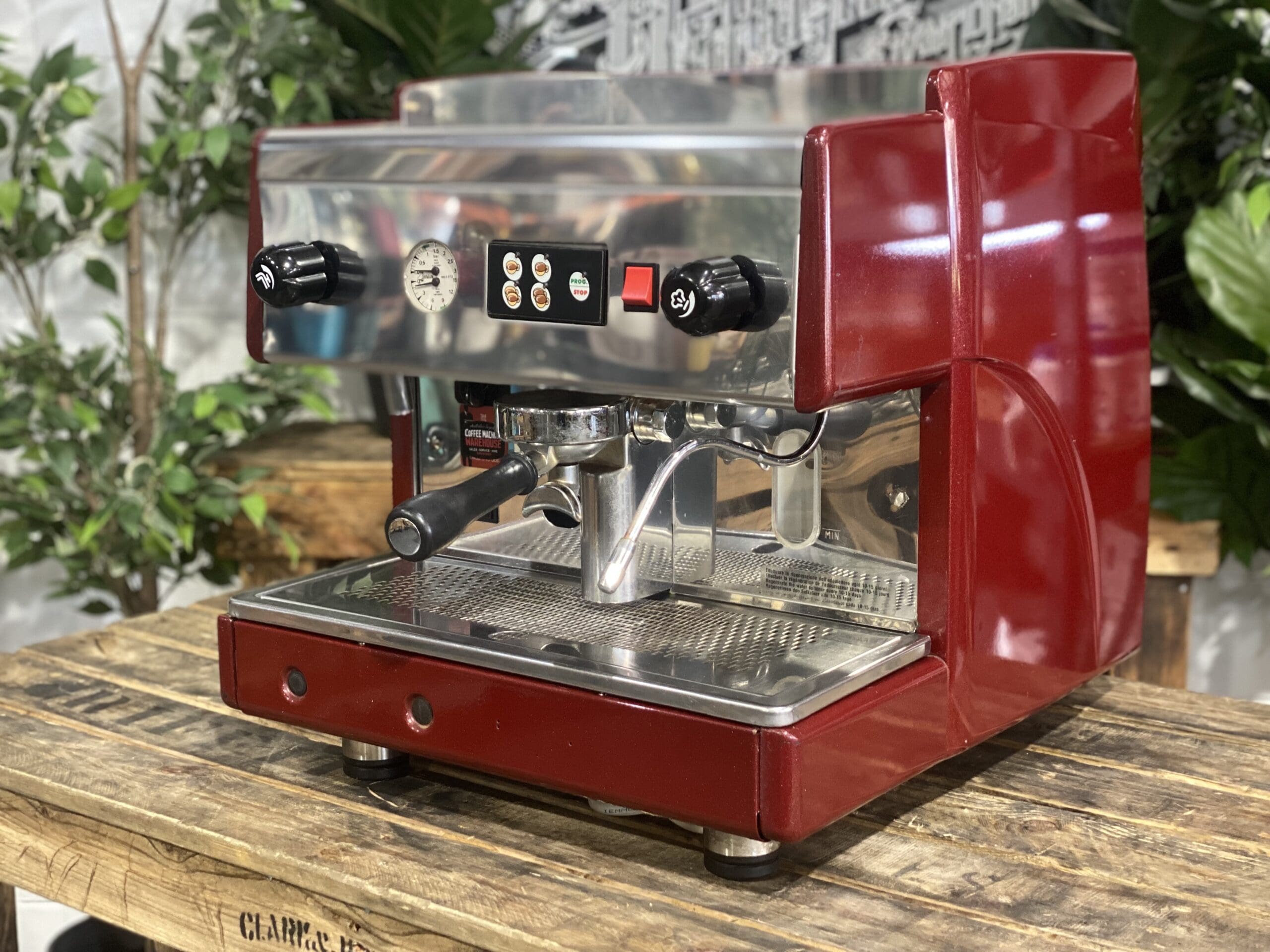 CMA 1 Group Red Espresso Coffee Machine - 19647