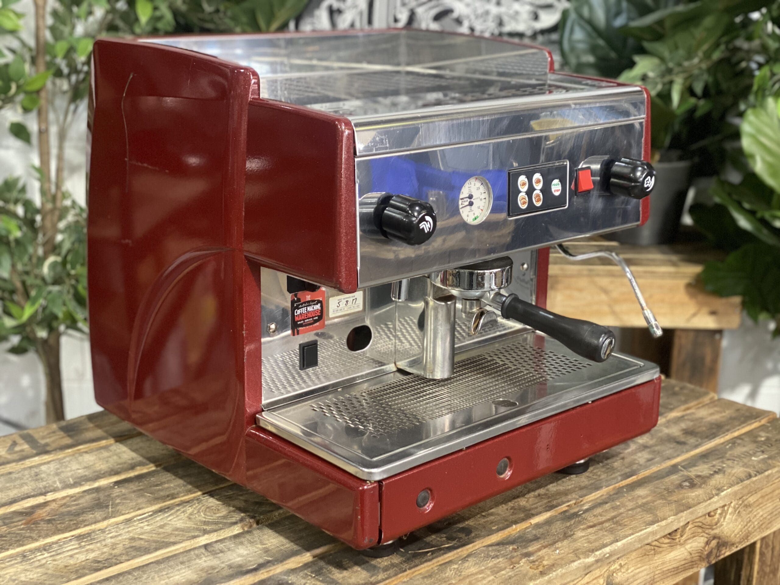 CMA 1 Group Red Espresso Coffee Machine - 19647