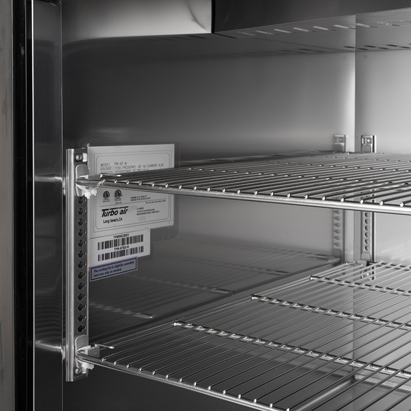 Turbo Air 3 Door Pizza Prep Fridge CTPR-93SD