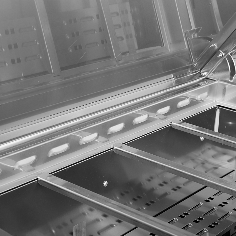 Turbo Air 3 Door Pizza Prep Fridge CTPR-93SD