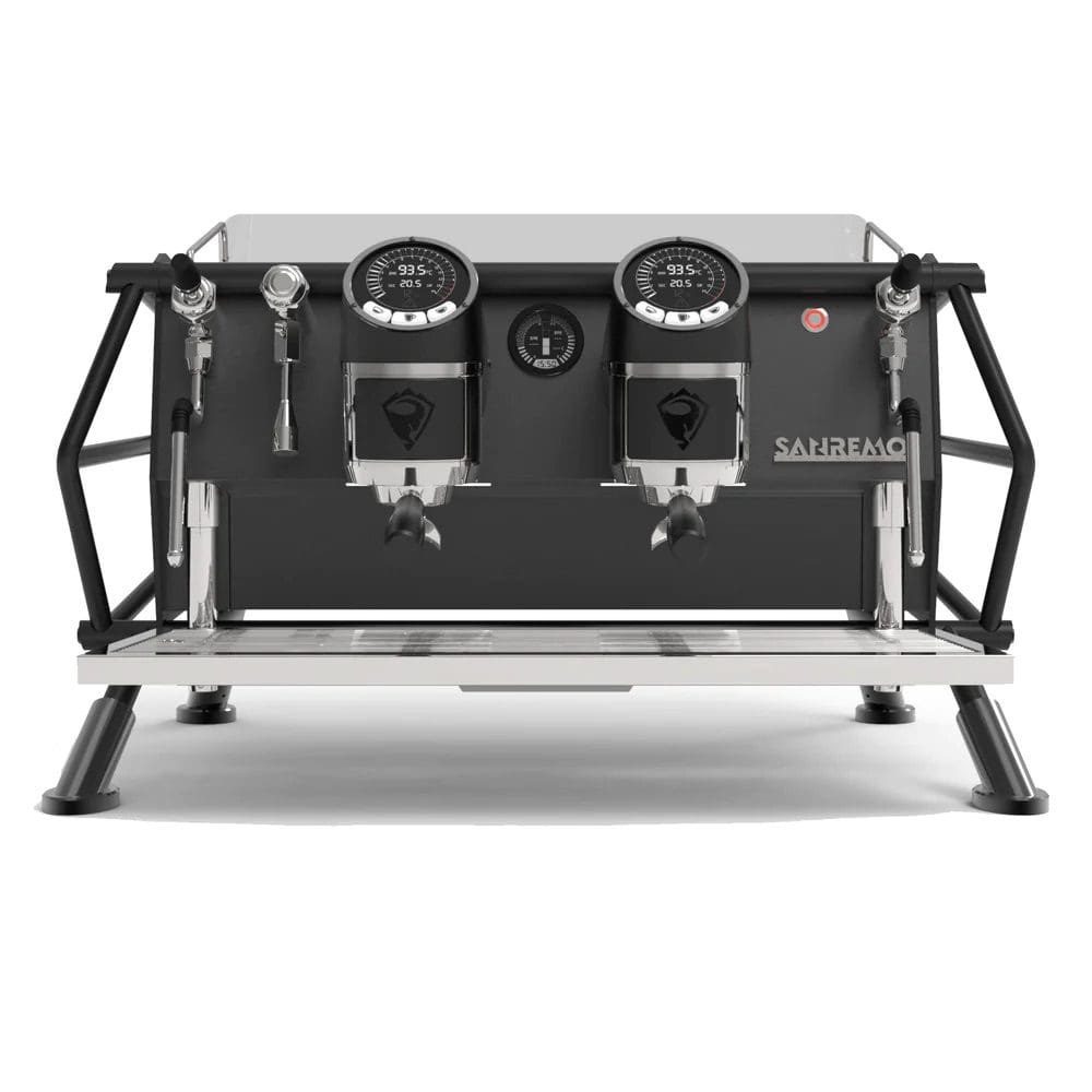 San Remo Cafe Racer Naked - 2 Group Commercial Espresso Machine - Black