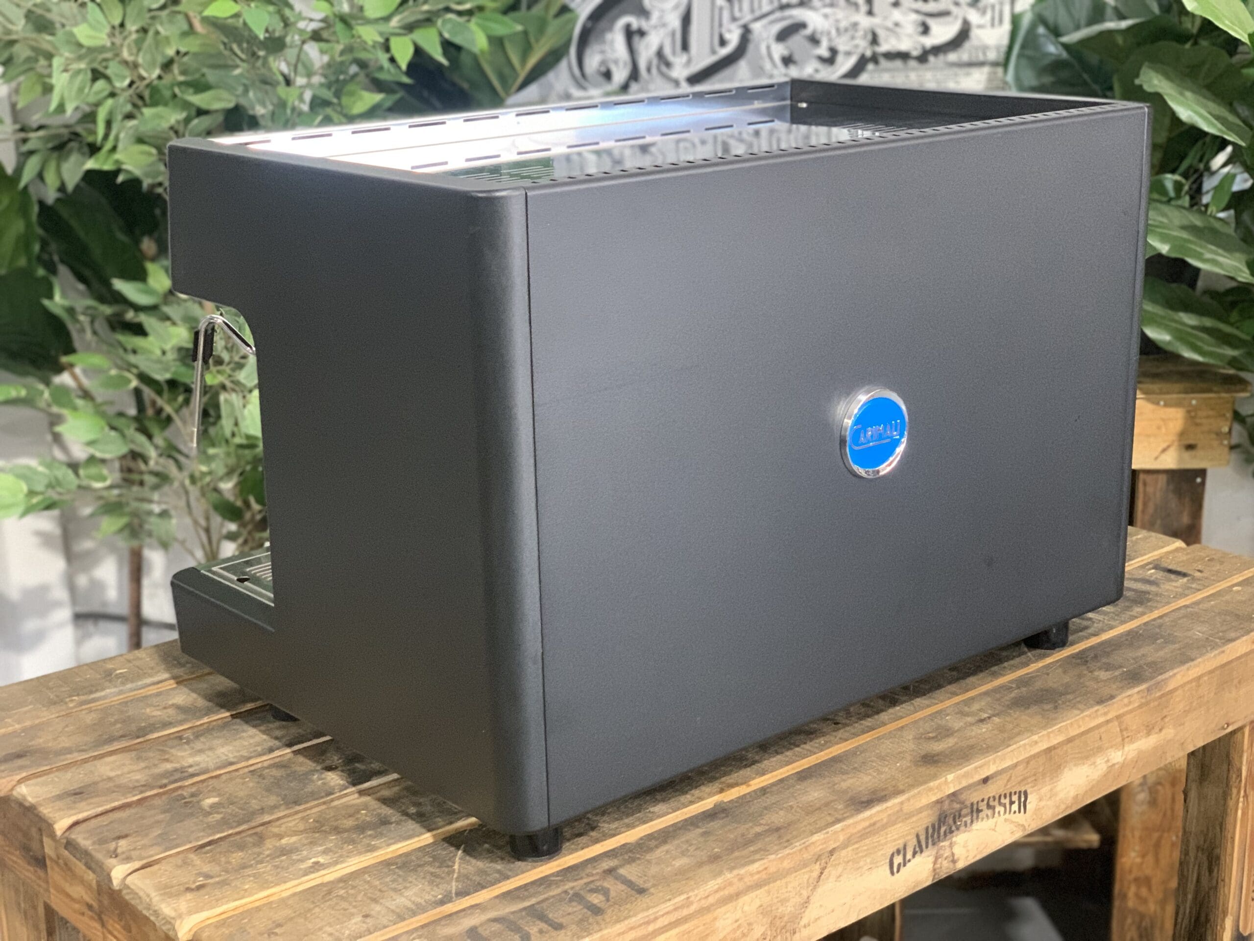 Carimali Cento 2 Group Black High Cup Espresso Coffee Machine - 18995