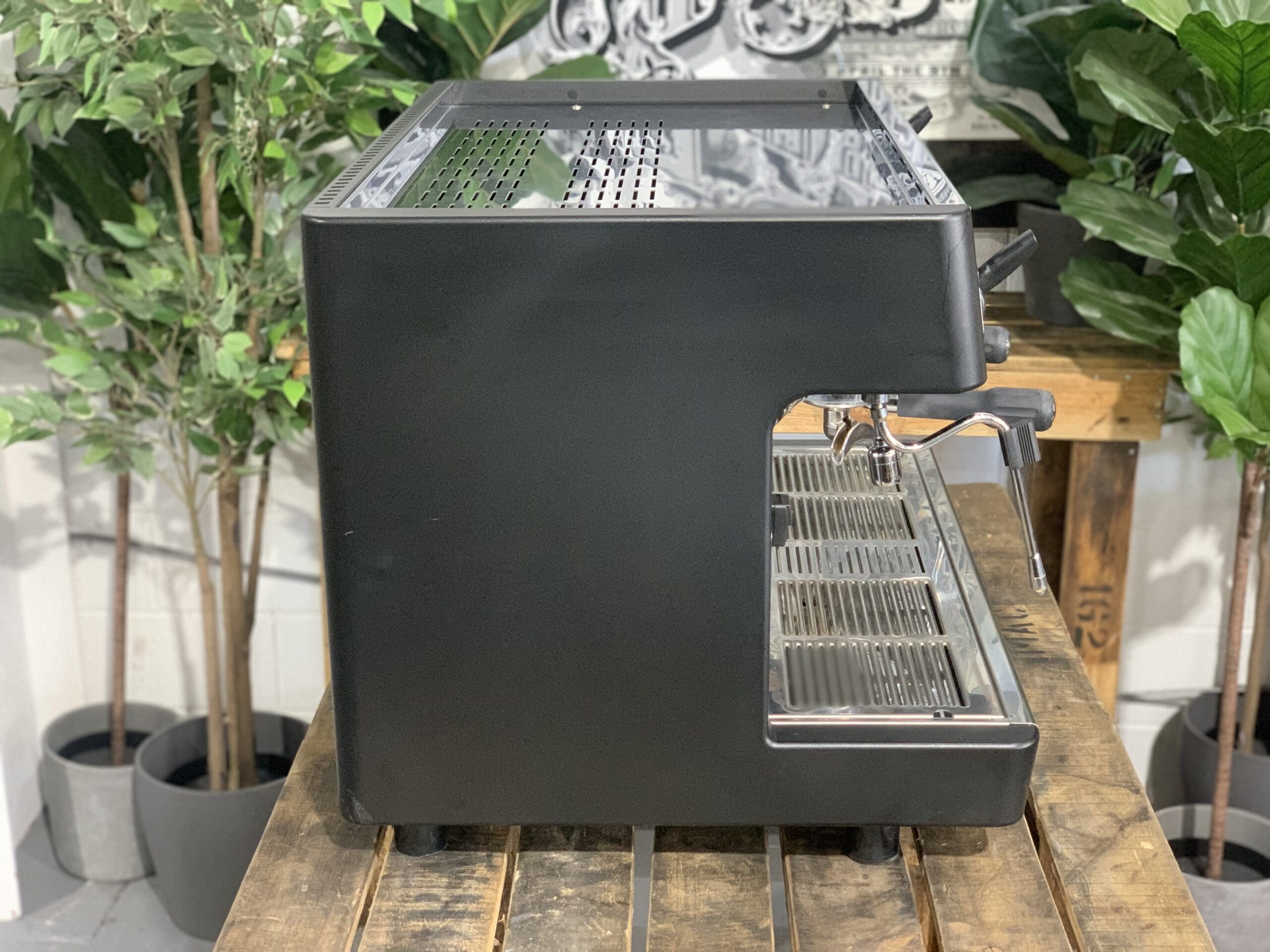 Carimali Cento 2 Group Black High Cup Espresso Coffee Machine - 18995