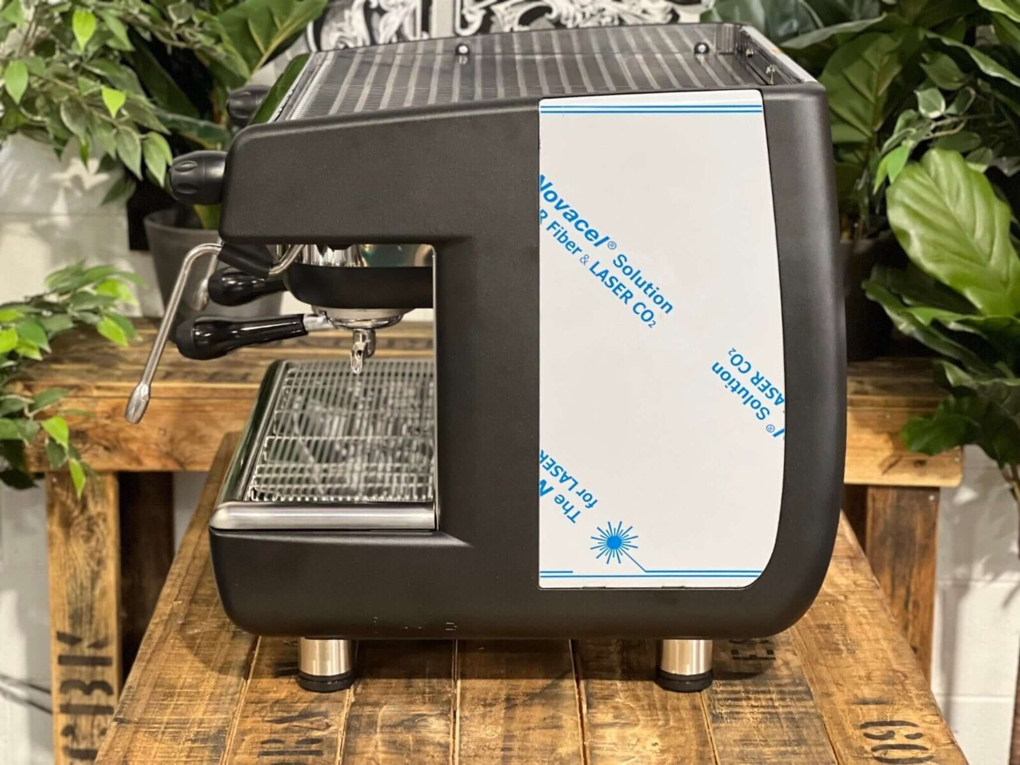 Casadio Undici Compact Black and - 2 Group Commercial Espresso Machine - Stainless