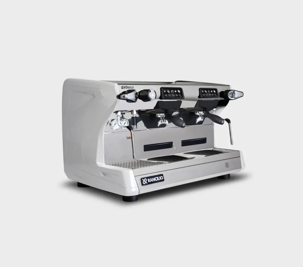 Rancilio Classe 5 USB Crono Tall - - 2 Group Commercial Espresso Machine - Commercial - Ice White