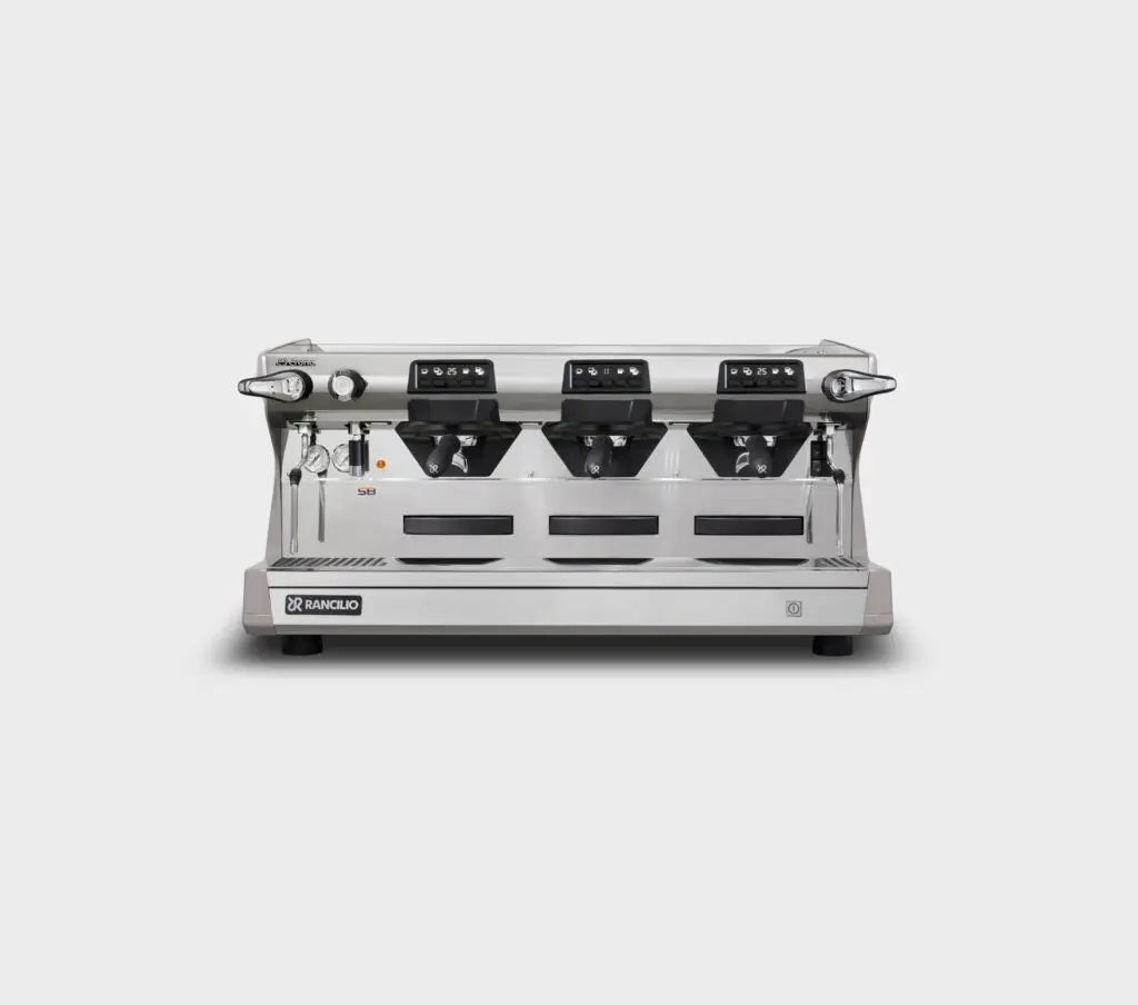 Rancilio Classe 5 USB Crono Tall - - 3 Group Commercial Espresso Machine - Commercial - Stone Grey