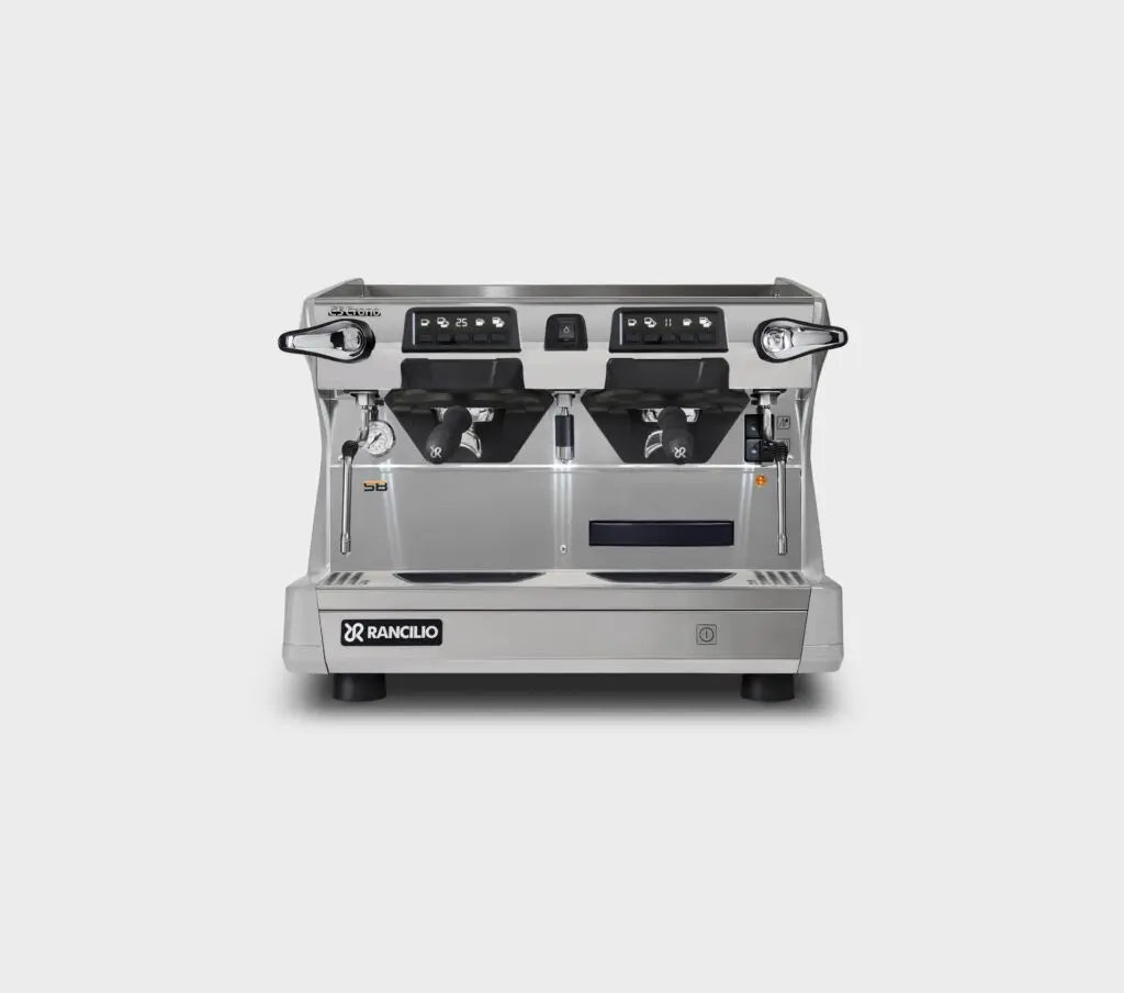 Rancilio Classe 5 USB Crono Tall Compact - - 2 Group Commercial Espresso Machine - Commercial - Stone Grey