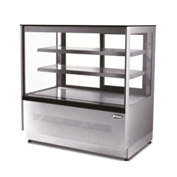 Atosa 290L Free-Standing Square Cake Showcase - 900mm DF097F