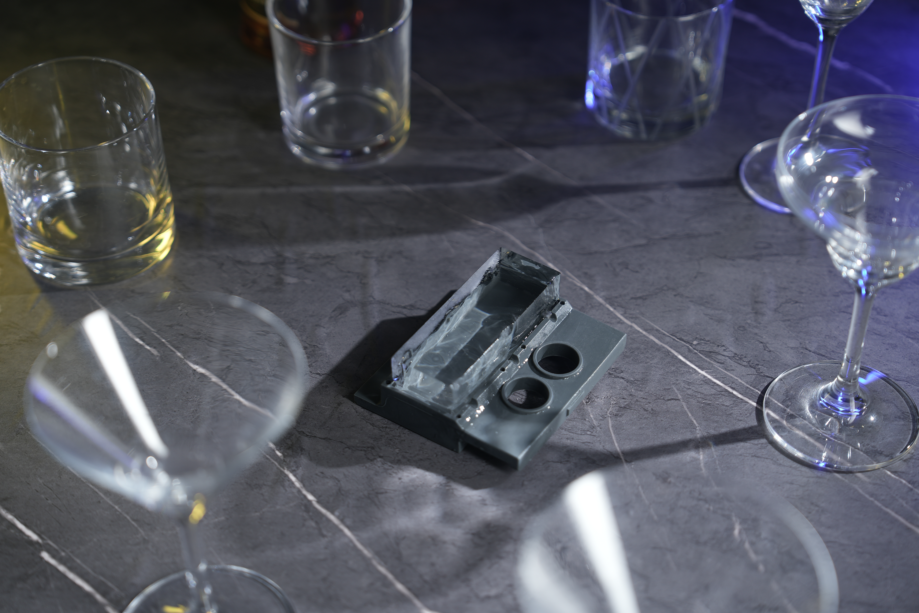 Crystalix IMT200F Specialty Clear Ice Maker - 24 Short Collins Spear/24hr