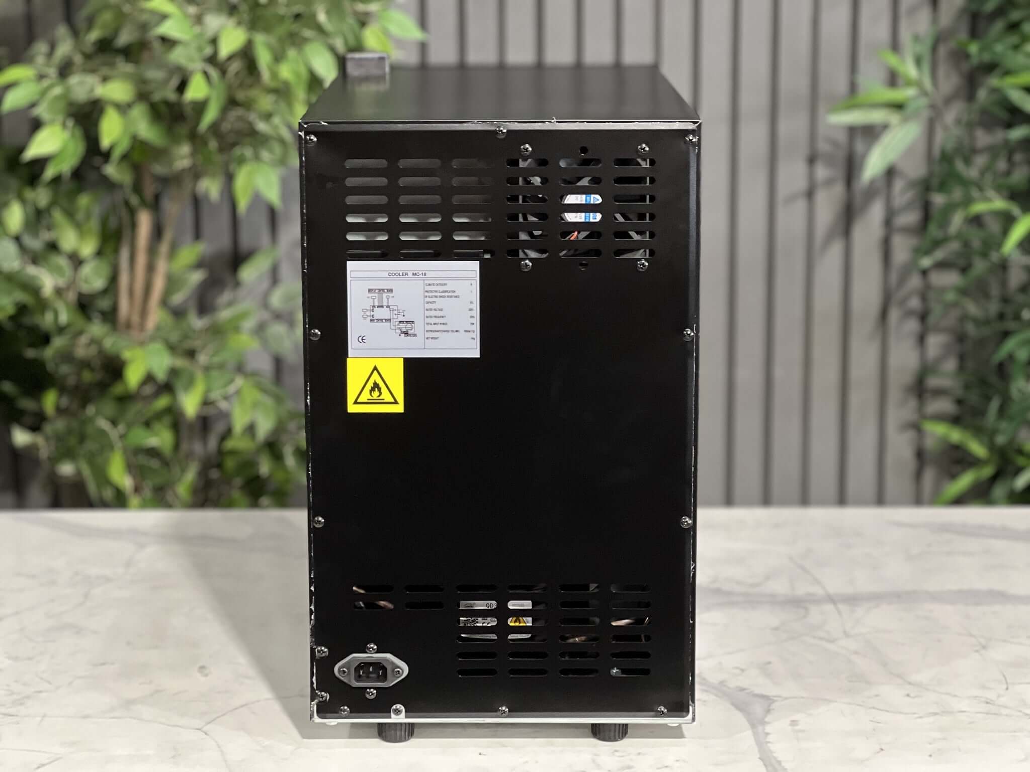 Dr Coffee Sc08 Milk Fridge Brand - Black