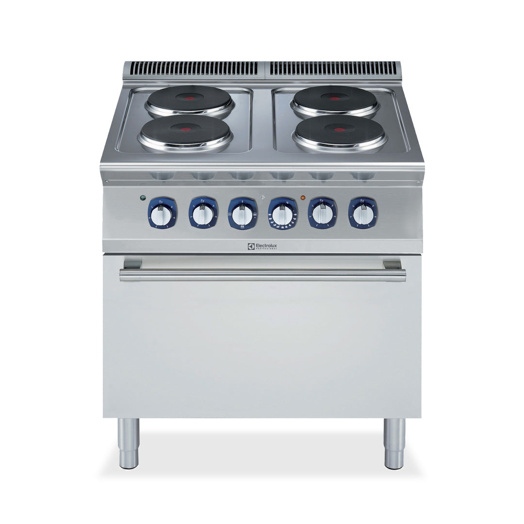 Electrolux 700XP 4 Hob Electric Cook Top on Electric Oven 800mm - E7ECEH4RE0