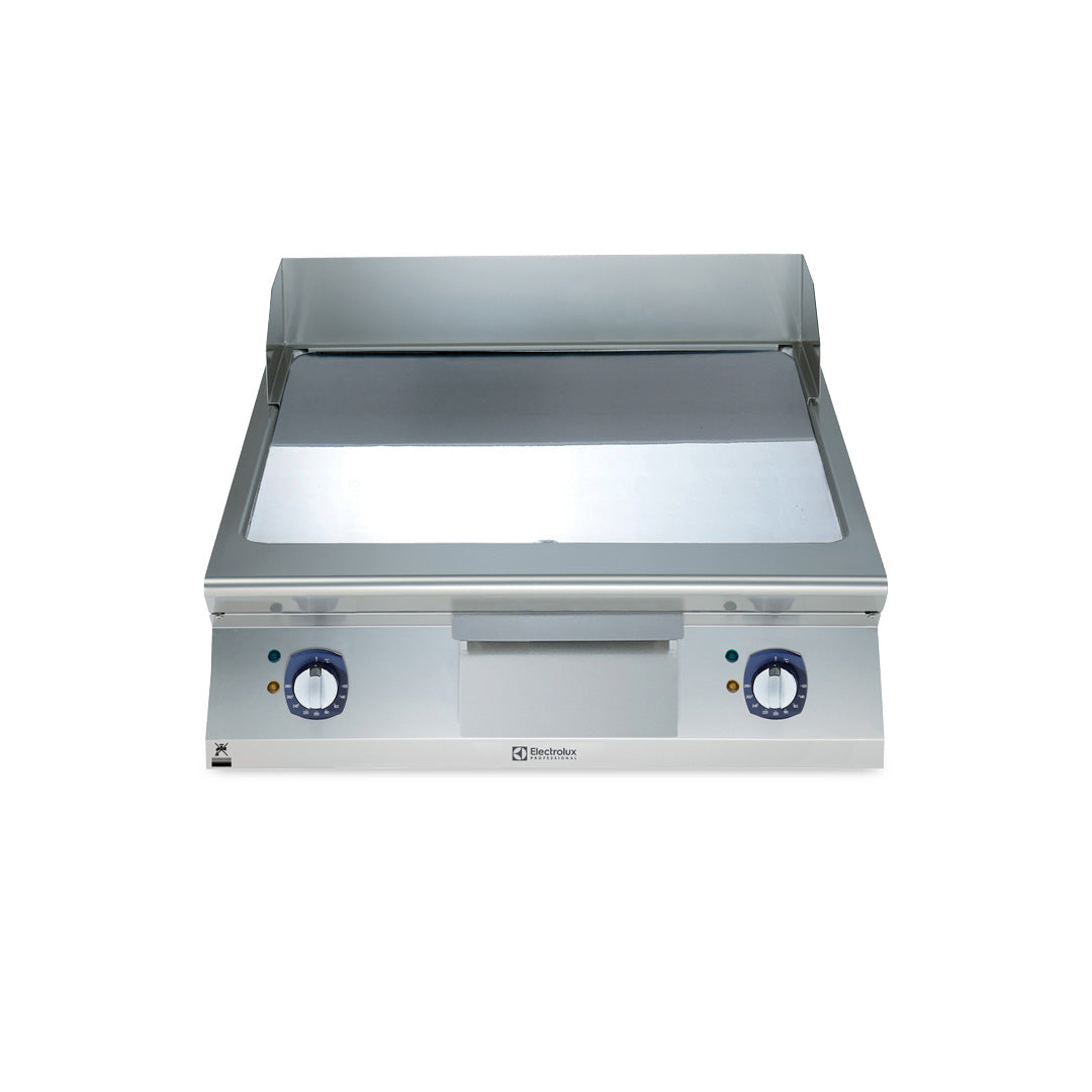 Electrolux 900XP Electric Griddle Plate with Smooth Polished Chrome Plate 800mm - E9FTEHCS00