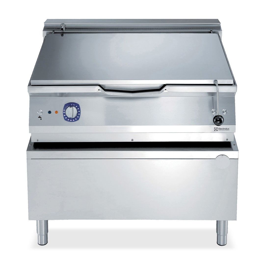 Electrolux 900XP 100L Electric Bratt Pan with Duomat Bottom and Electric Tilting - E9PPCDBAMGD