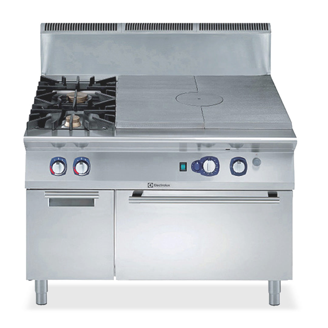 Electrolux 900XP Gas Target Top with 2 Burners on Gas Oven 1200mm - E9STGLT01A