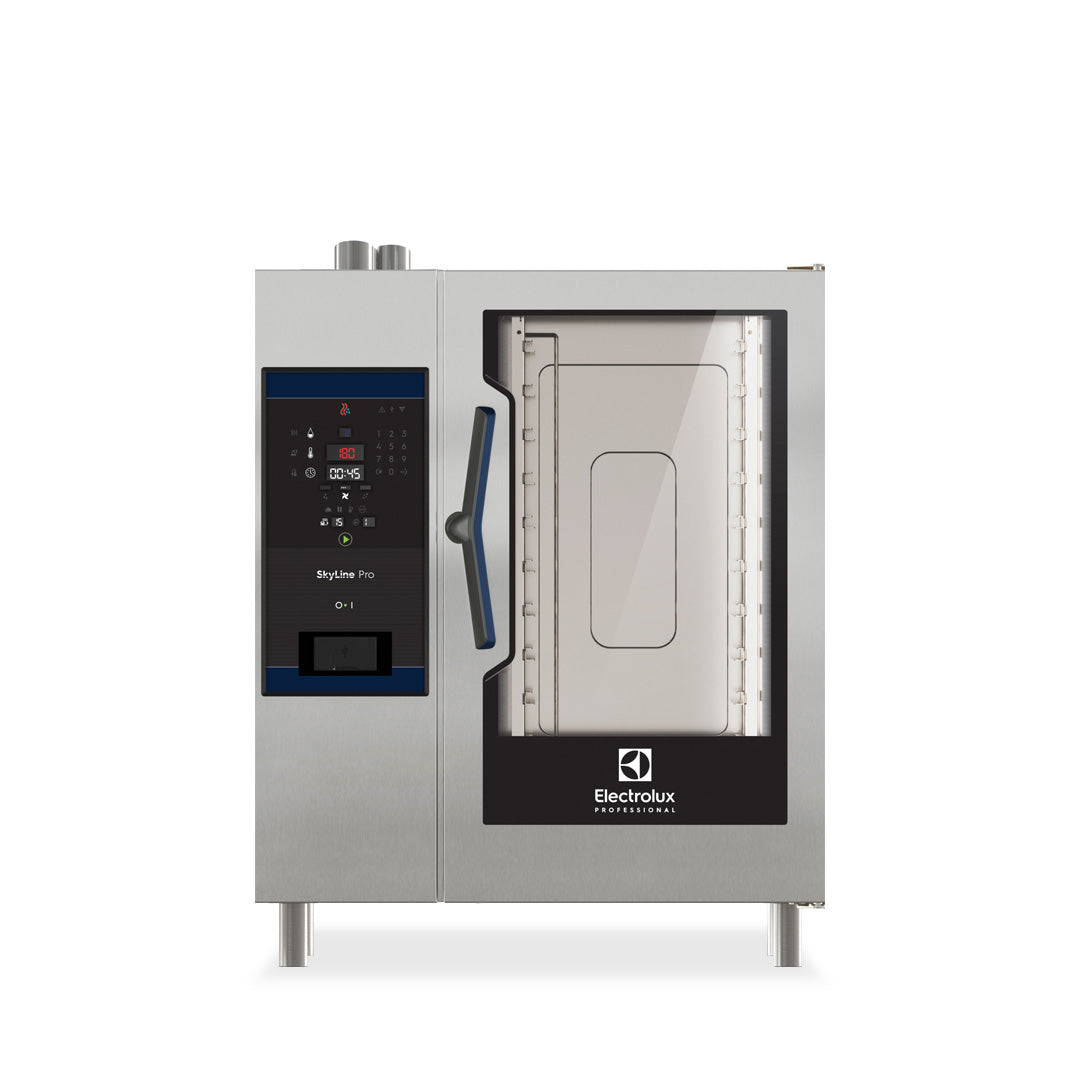 Electrolux SKYLINE Pro 10 x 1/1GN Electric Direct Steam Combi Oven with Digital Controls - ECOE101C2S0