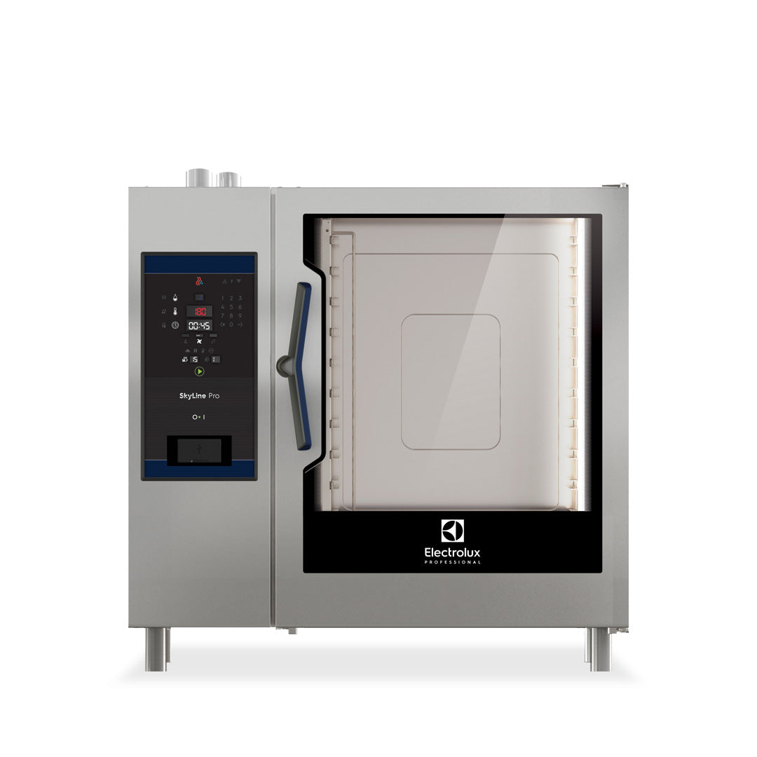 Electrolux SKYLINE Pro 10 x 2/1GN Electric Direct Steam Combi Oven with Digital Controls - ECOE102C2S0