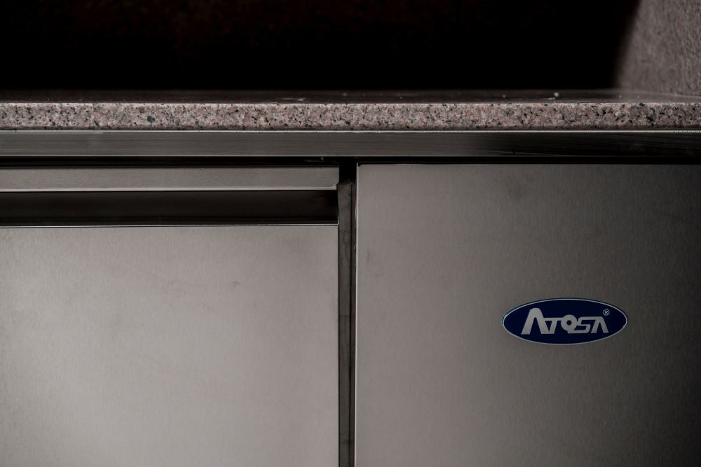 Atosa 3 Door Refrigerated Pizza Table EPF3485