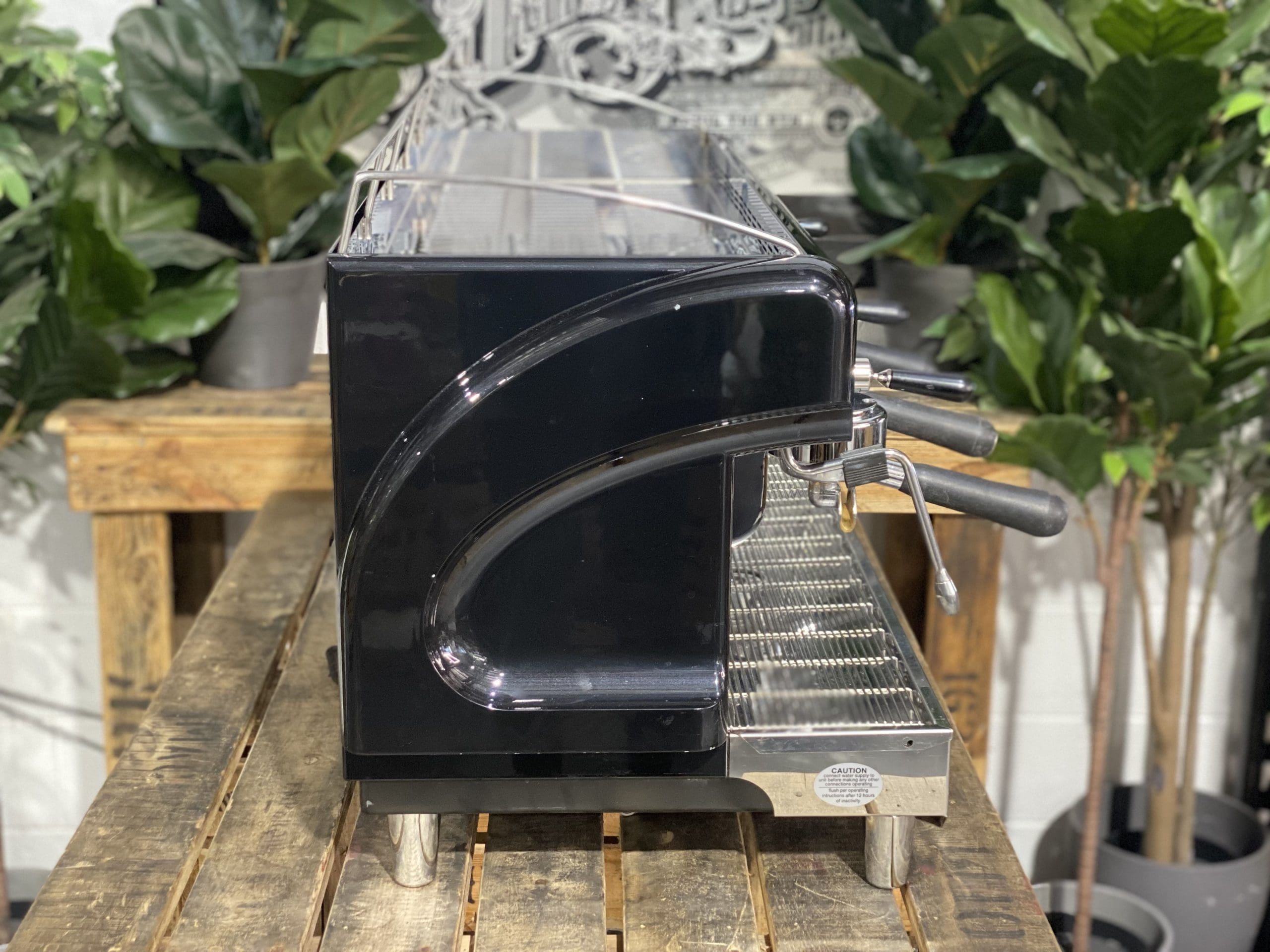 Elektra Maxi 3 Group Black Espresso Coffee Machine - 35821