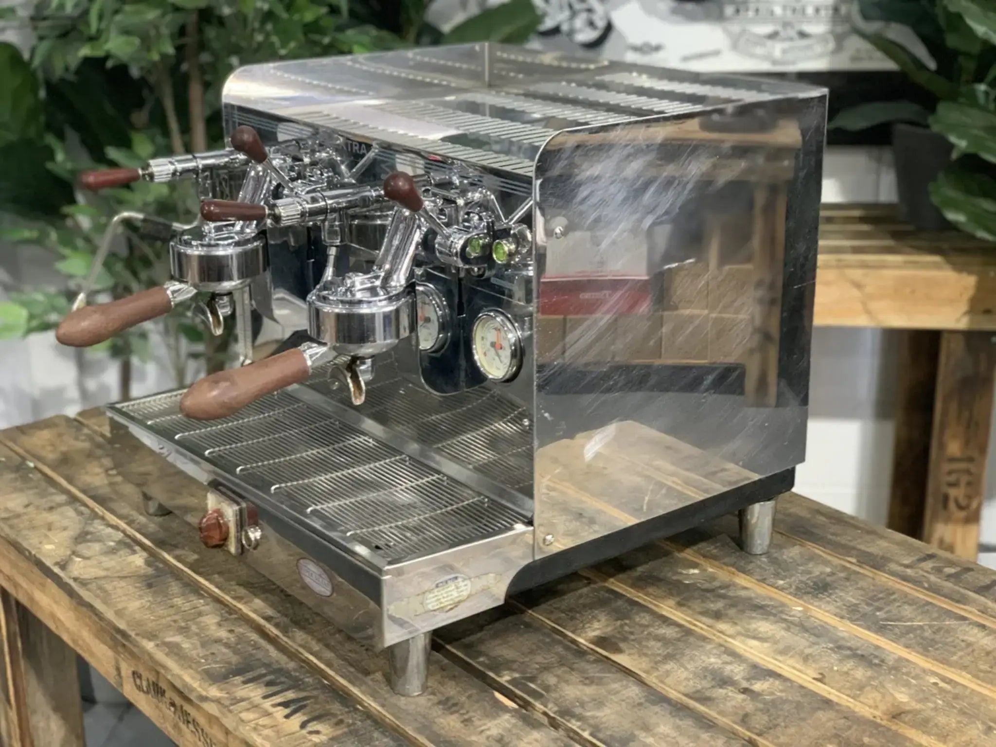 Elektra Sixties T3 Compact Volumetric - 2 Group Commercial Espresso Machine