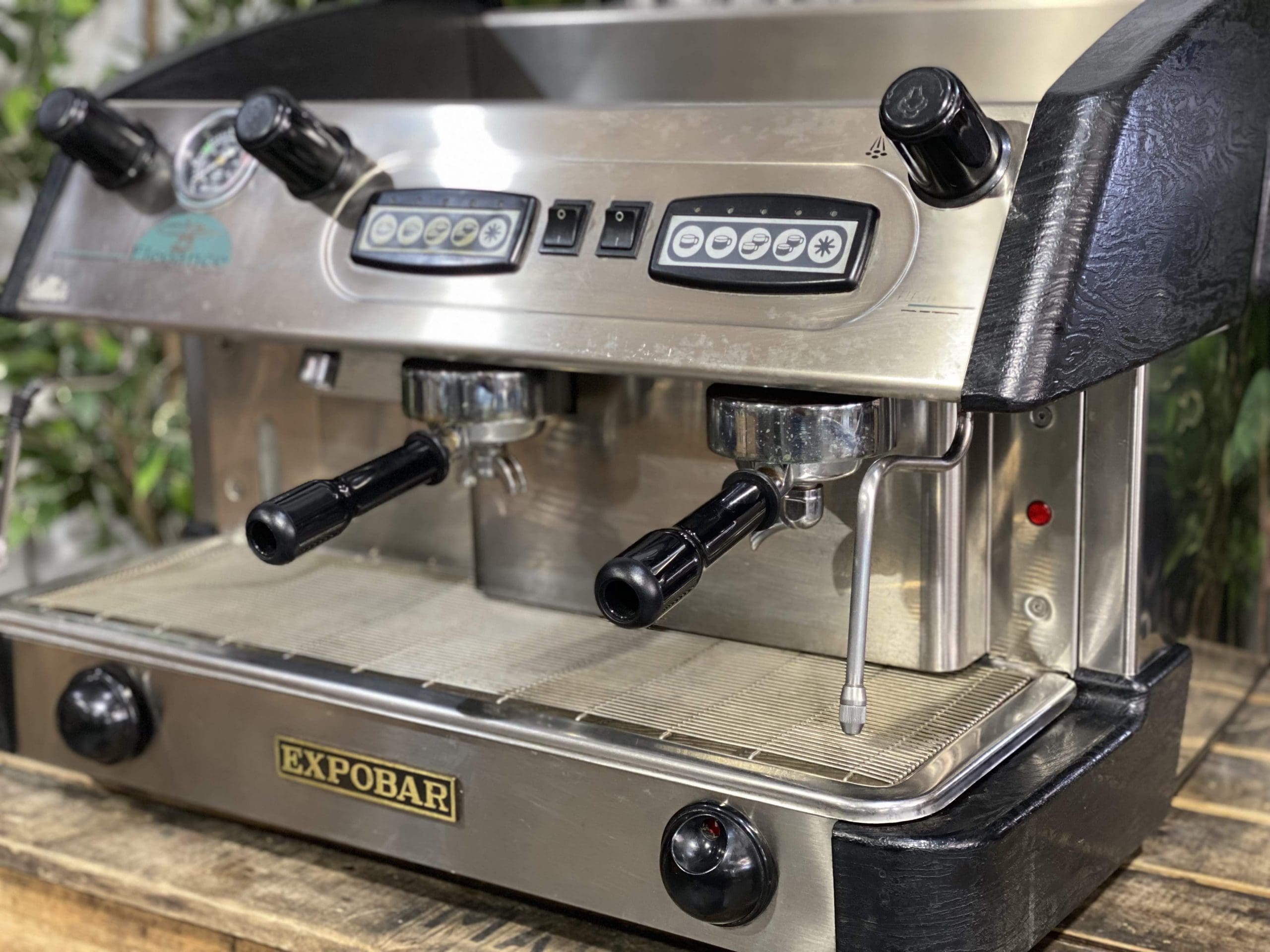 Expobar Elegance Low Cup 2 Group Black / Stainless - 30732