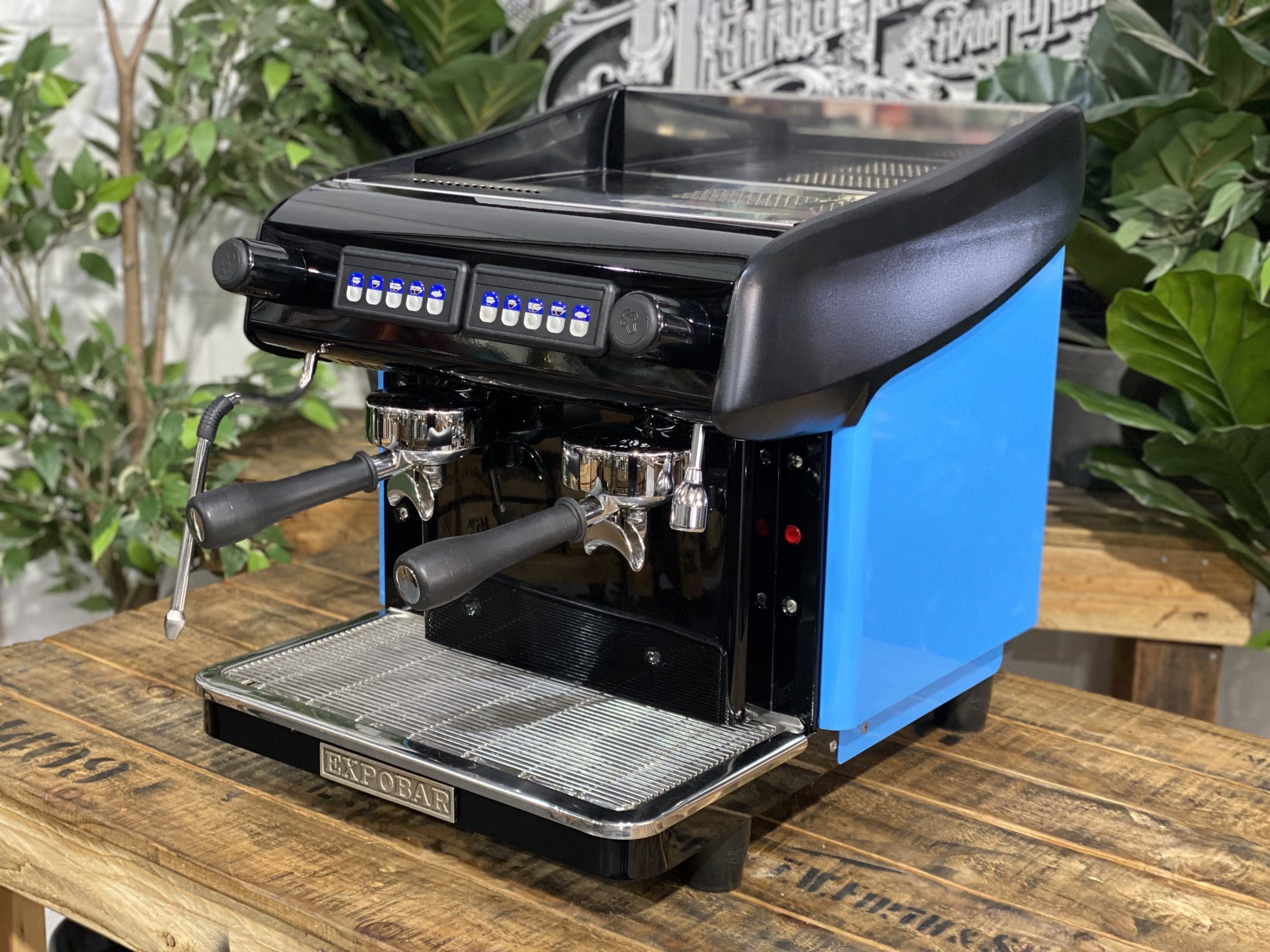 Expobar MegaCrem Compact High Cup 2 Group Blue / Black - 28944