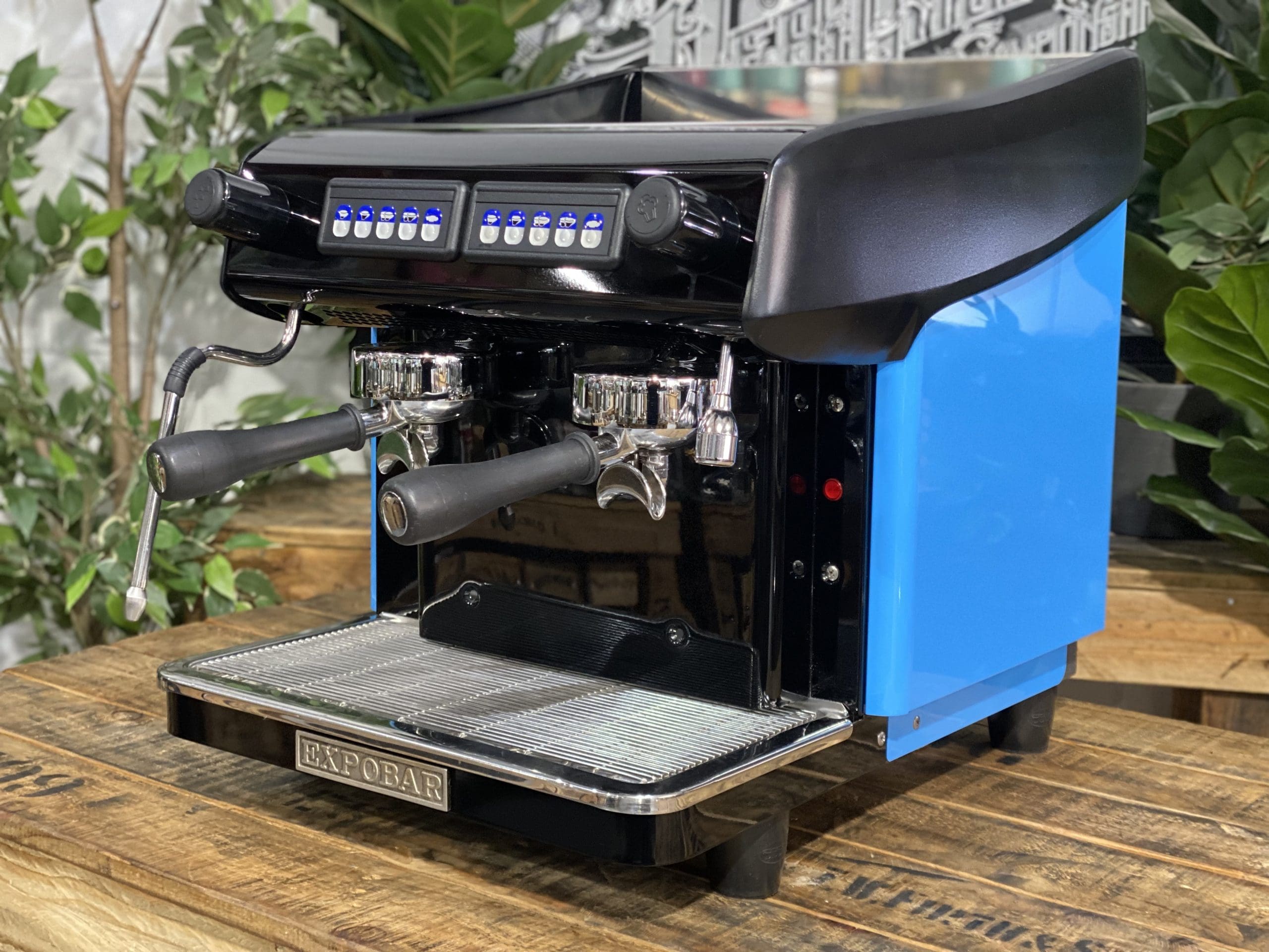 Expobar MegaCrem Compact High Cup 2 Group Blue / Black - 28944