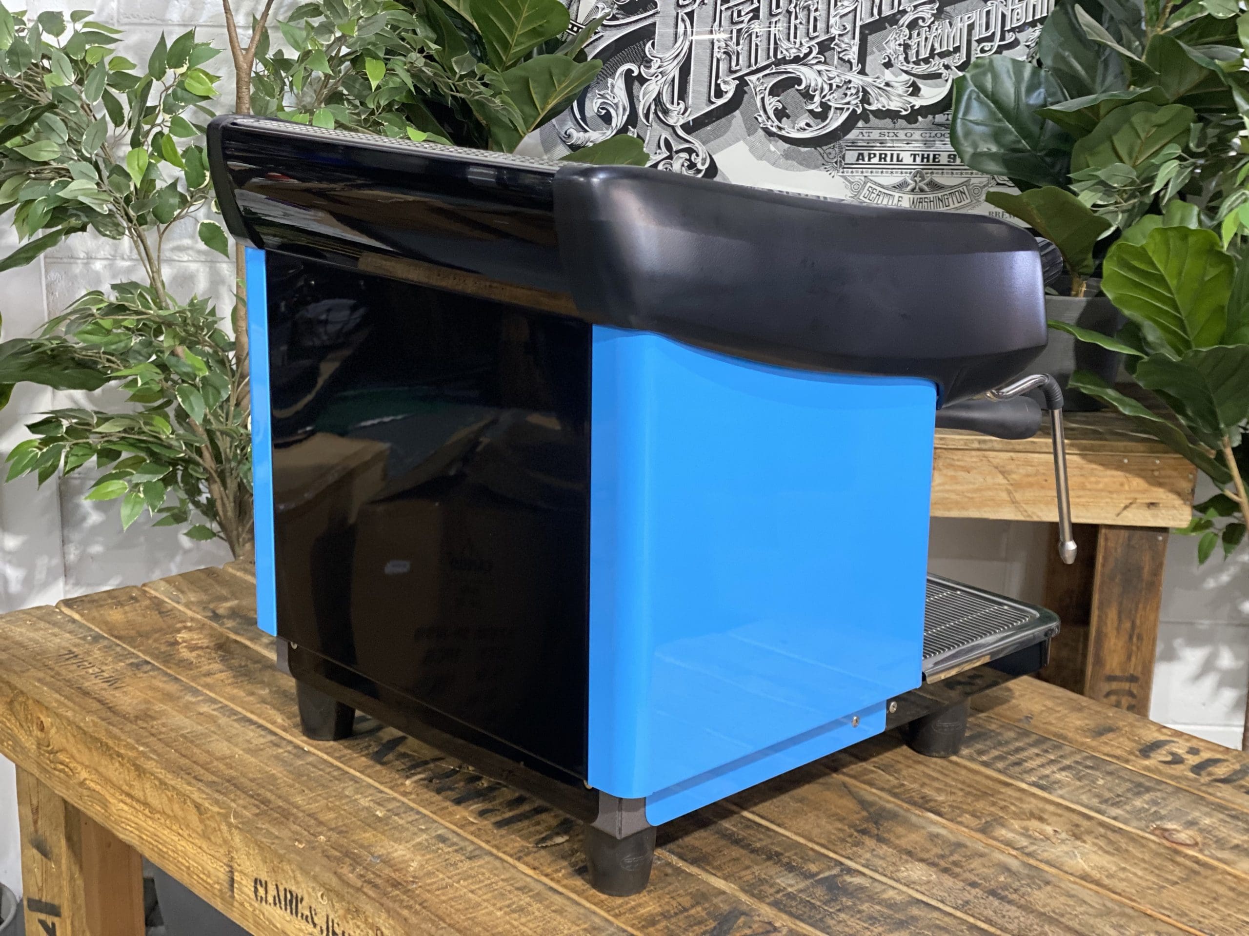 Expobar MegaCrem Compact High Cup 2 Group Blue / Black - 28944