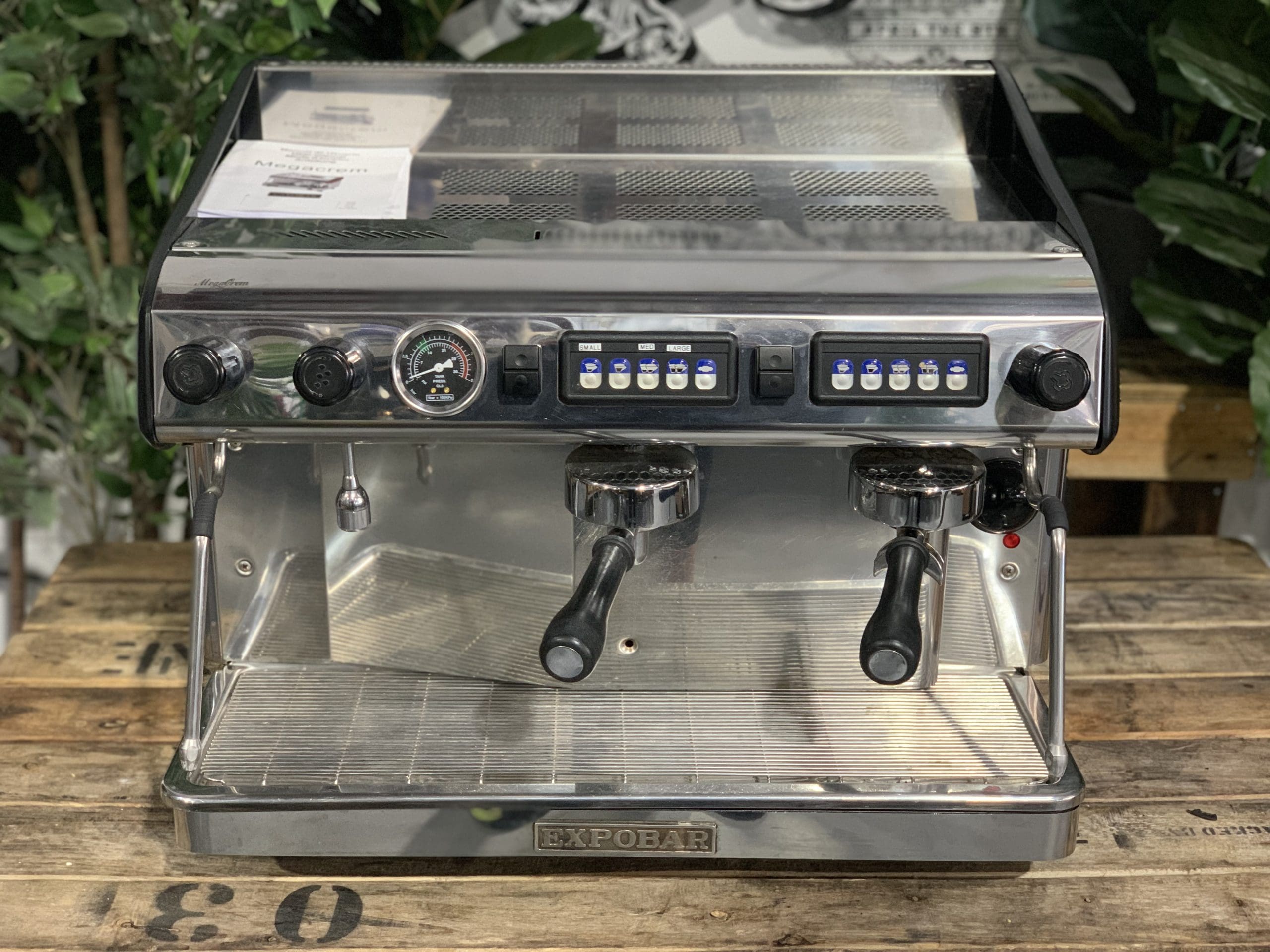 Expobar Megacrem High Cup 2 Group Stainless Steel - 30717