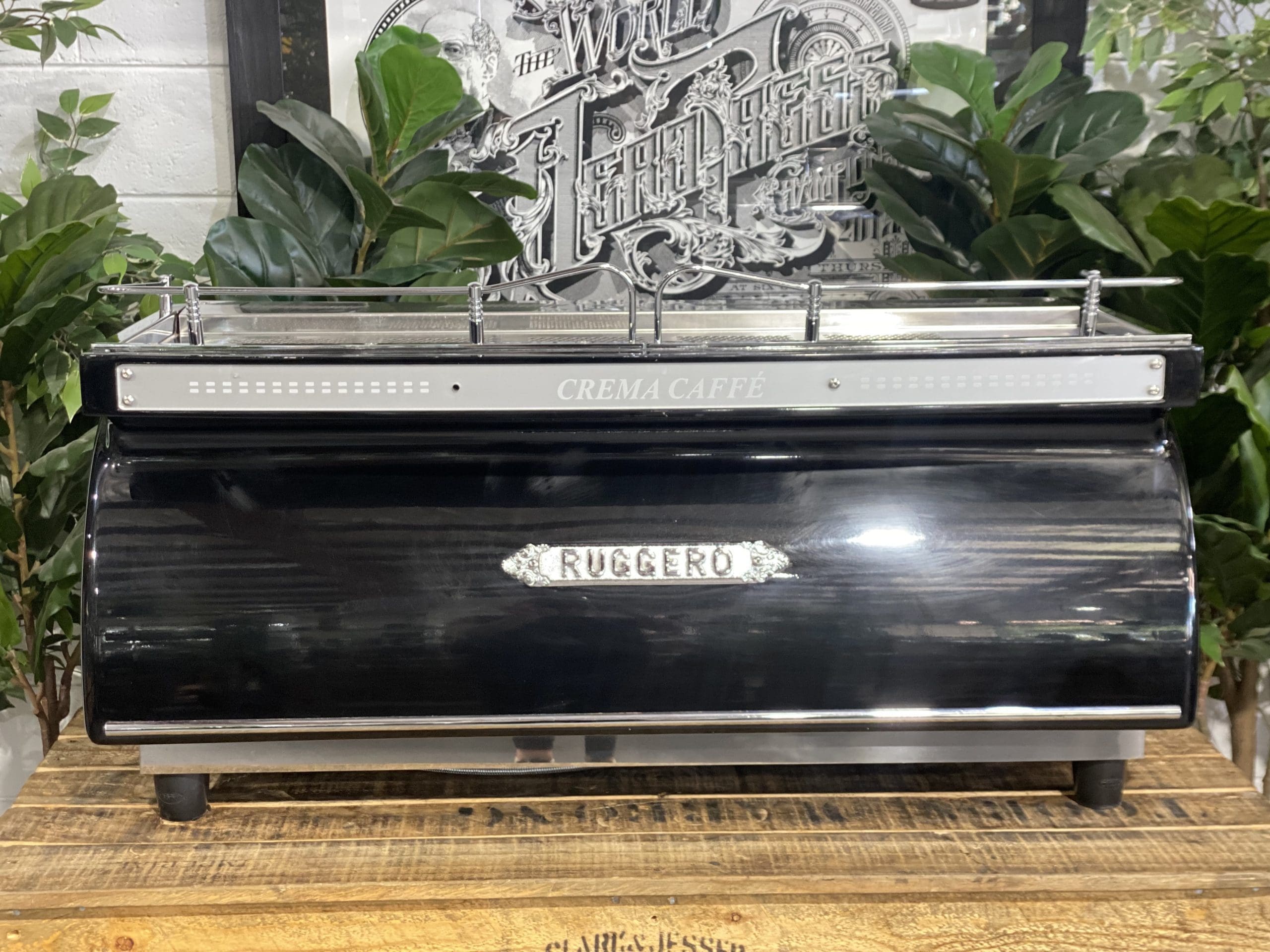Expobar Ruggero Multiboiler 3 Group Gloss Black - 34352