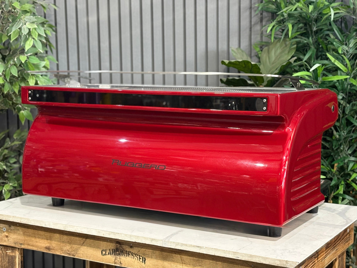Expobar Ruggero Multiboiler - - 3 Group Commercial Espresso Machine - Commercial - Gloss Red