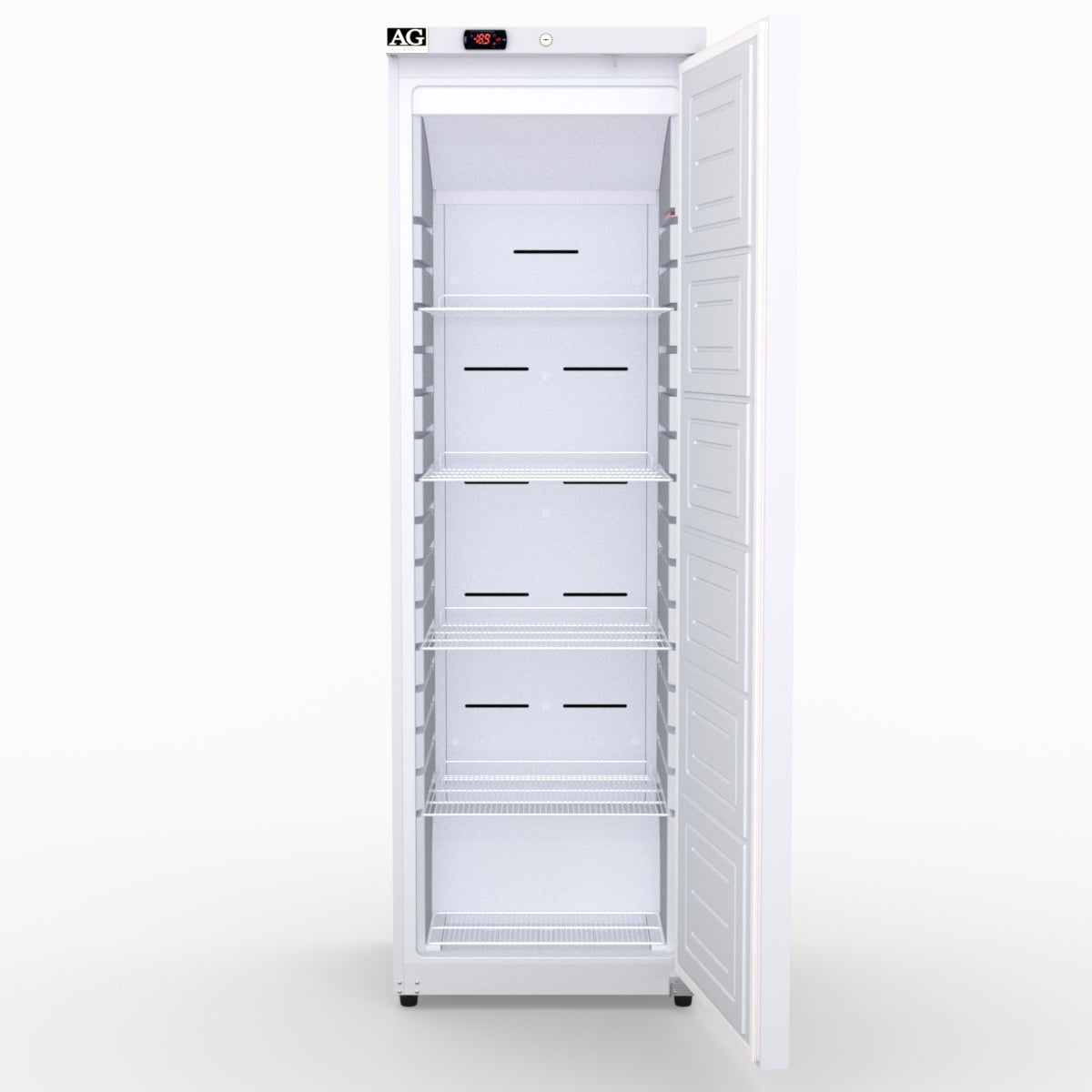 AG Equipment 400L Upright Single Door Light-Duty Ventilated Freezer F400V