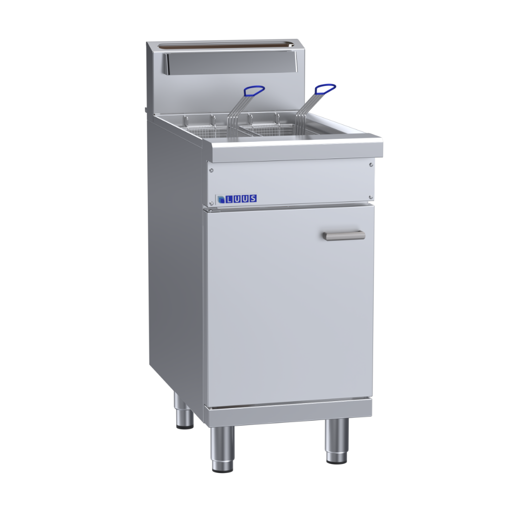 Luus FVG-40 400mm Commercial Slimline Gas V-Pan Fryer FVG-40-LPG